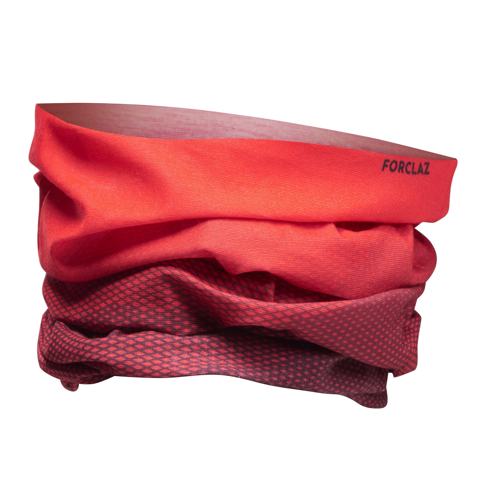 Forclaz Multifunktionstuch Bergtrekking MT100 Synthetik rot