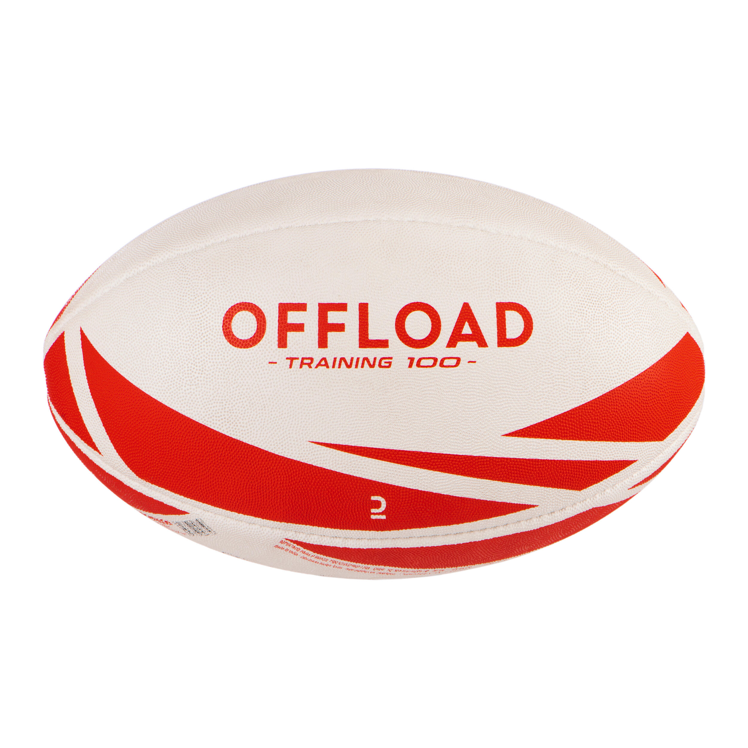 Offload Rugbyball R100 Training Größe 4 rot