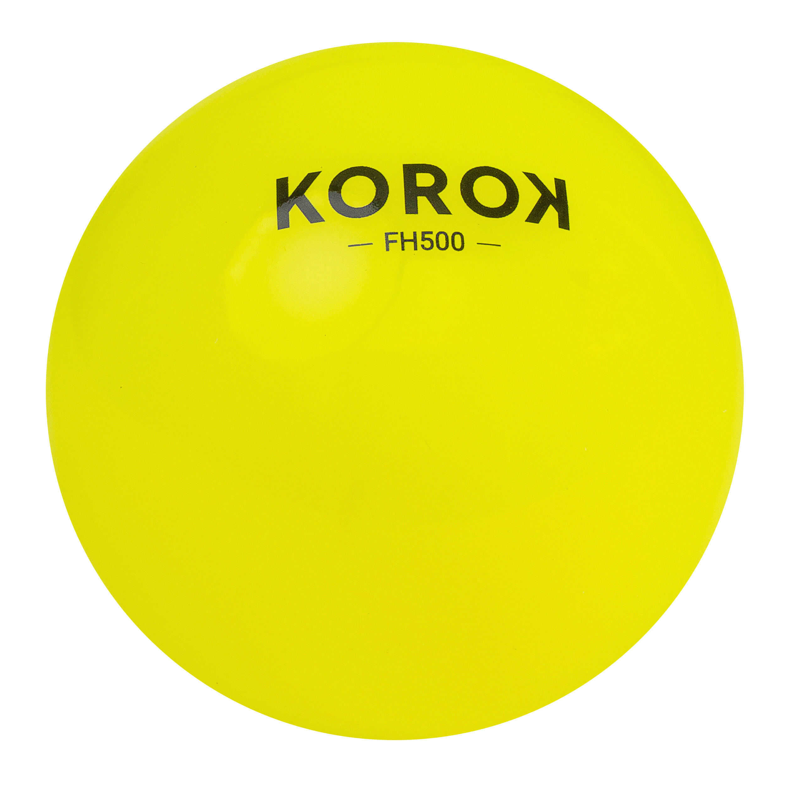 Korok Feldhockeyball FH500 glatt gelb