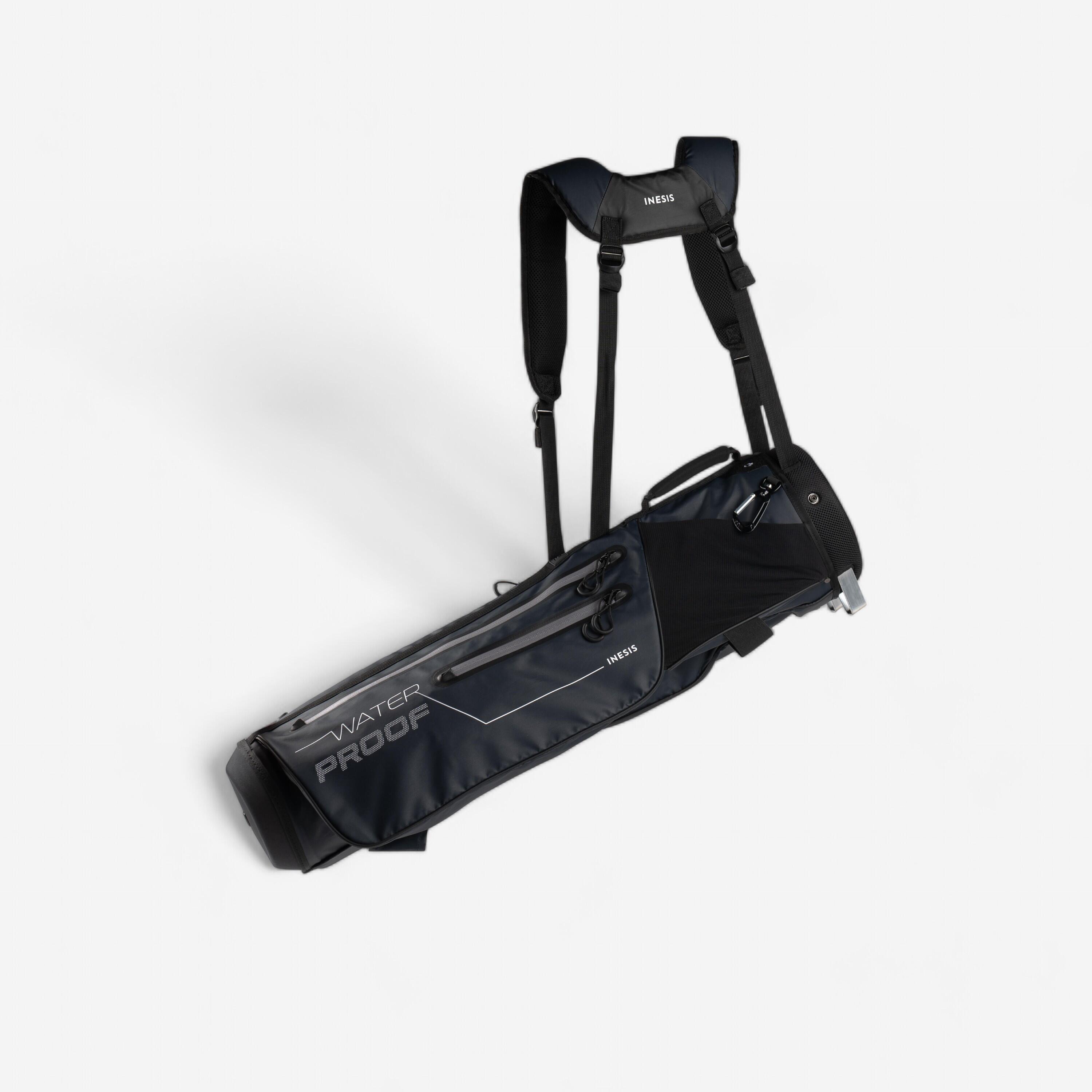 Inesis Golf Carrybag wasserdicht dunkelblau