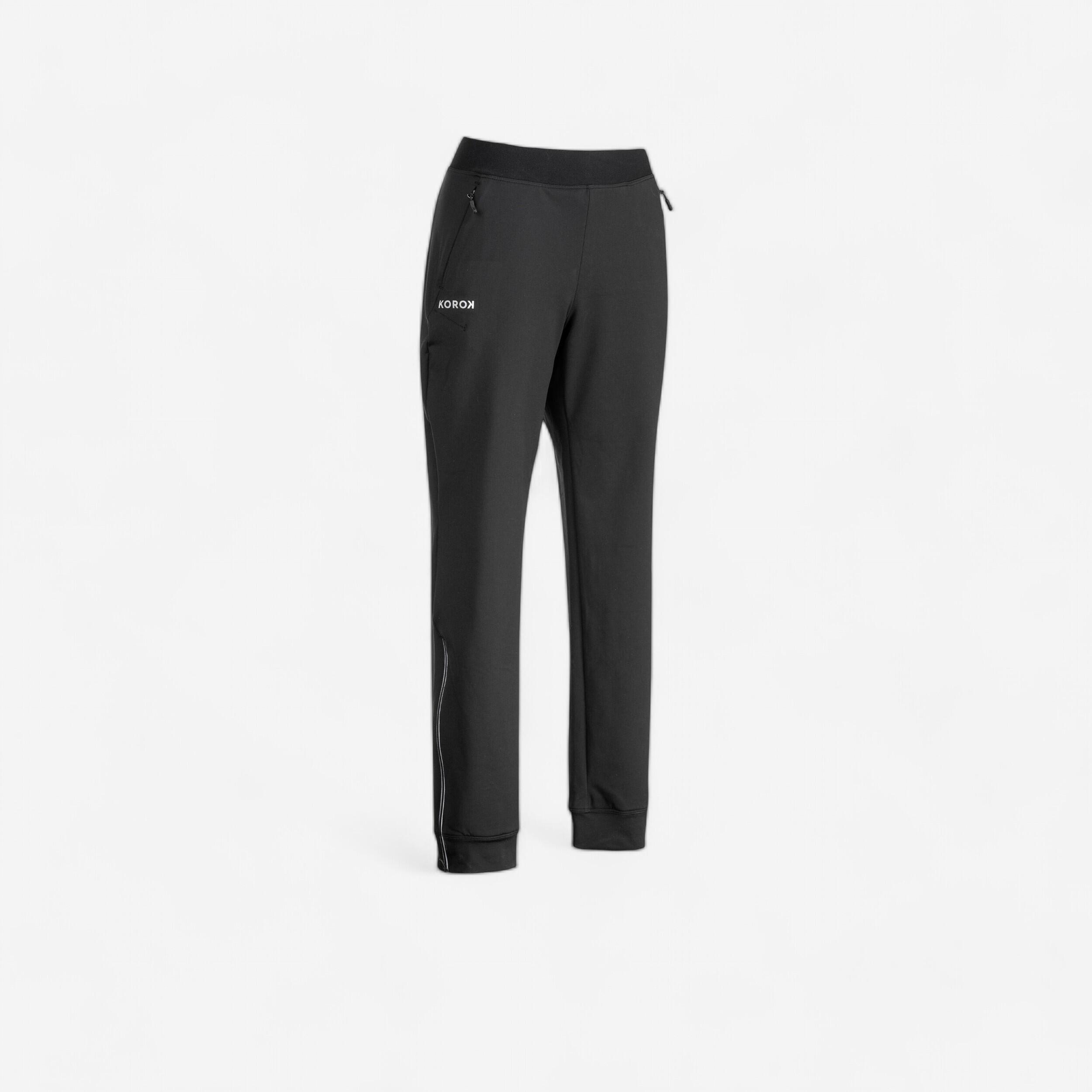 Korok Damen Feldhockey Trainingshose - FH900 schwarz