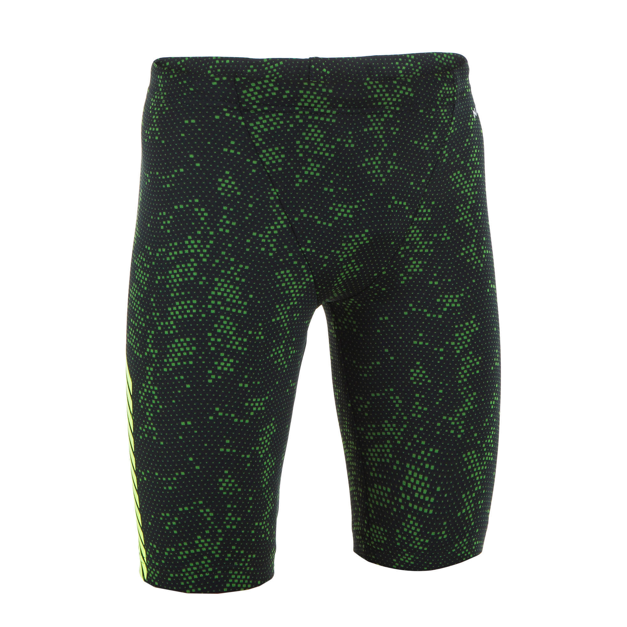 Nabaiji Badehose Jammer Fitib Kinder schwarz/neongelb