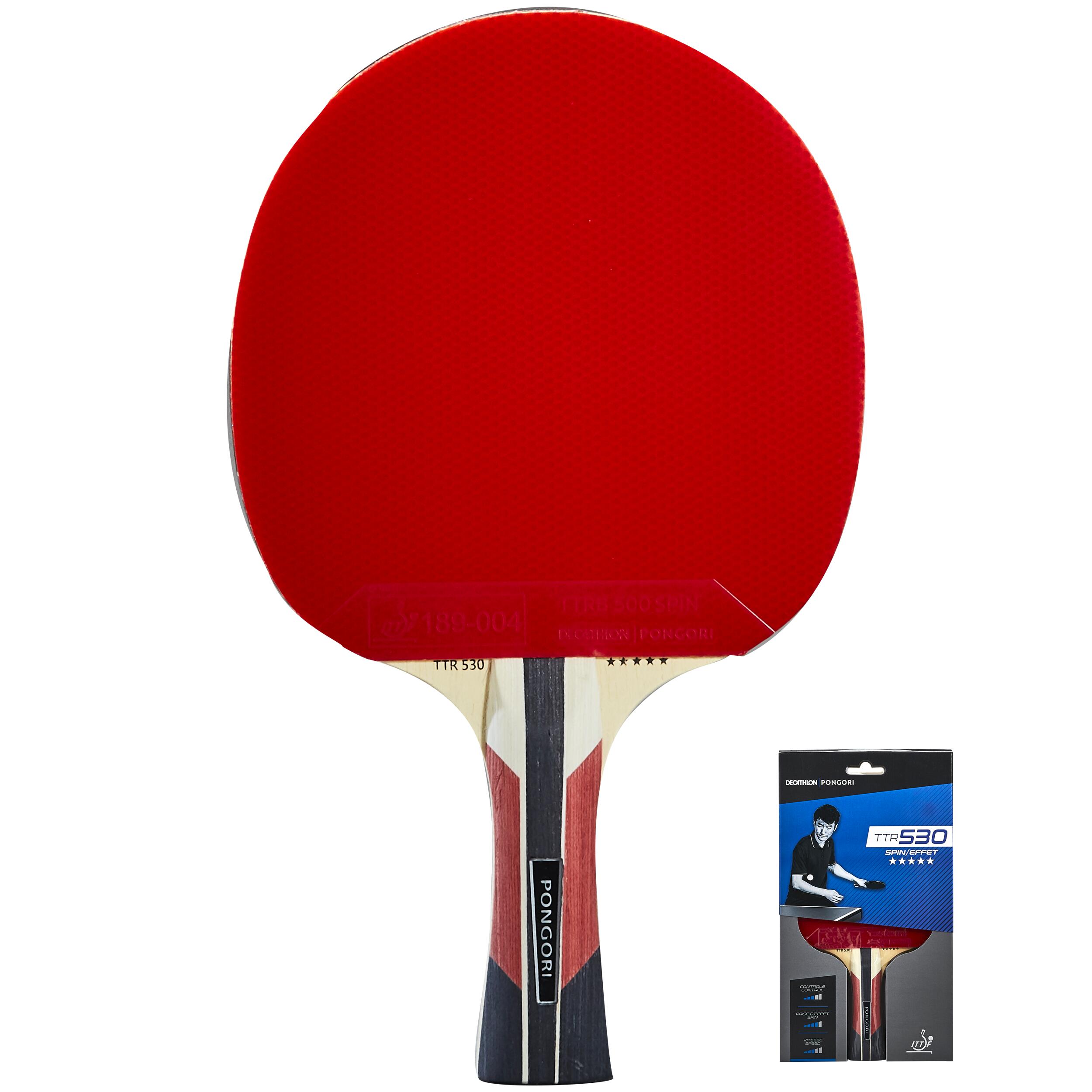 Pongori Tischtennisschläger - Club TTR 530 5* Spin