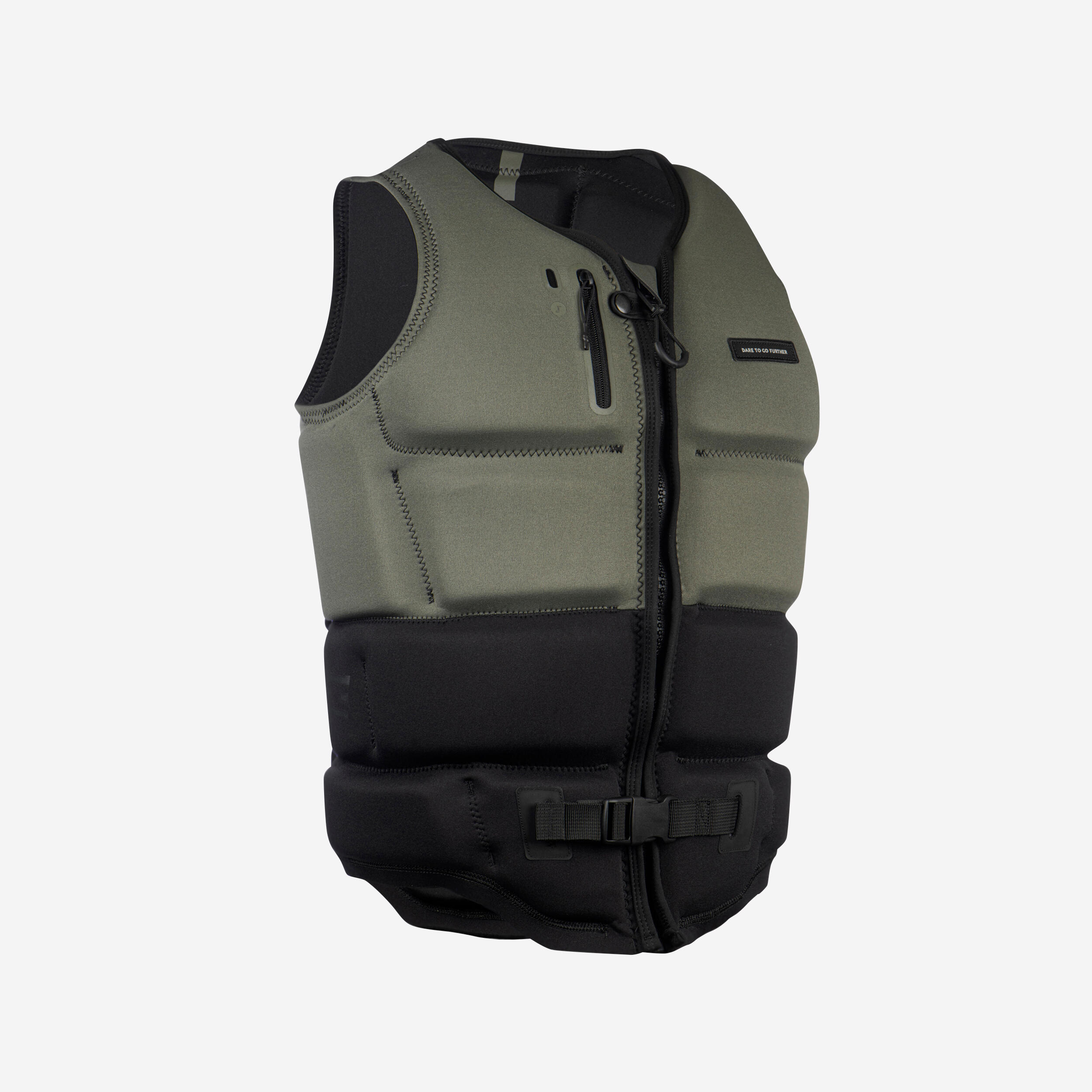 Wakeboarding Auftriebsweste Wakeboard 500 Herren khaki