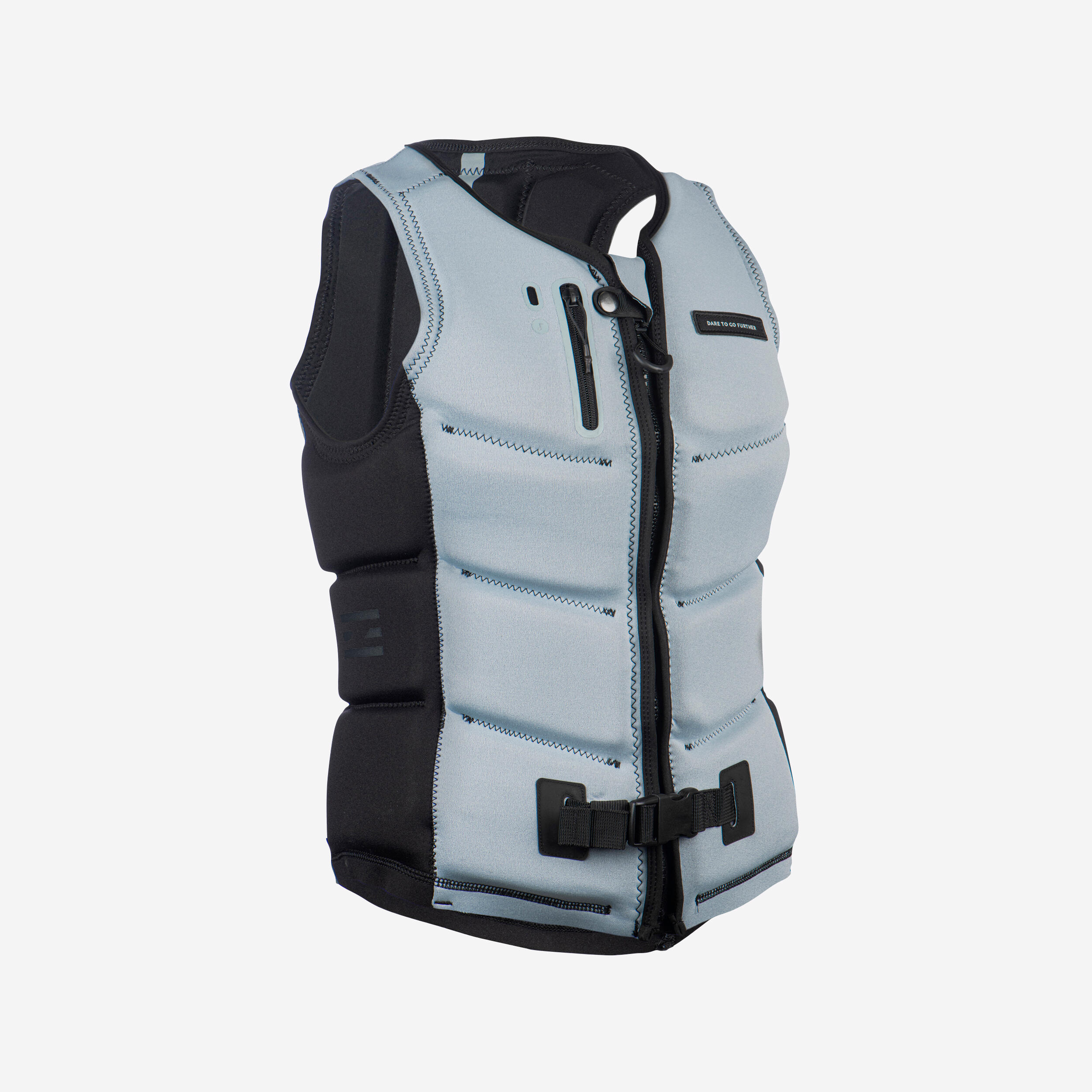 Wakeboarding Auftriebsweste Wakeboard 500 Damen graublau