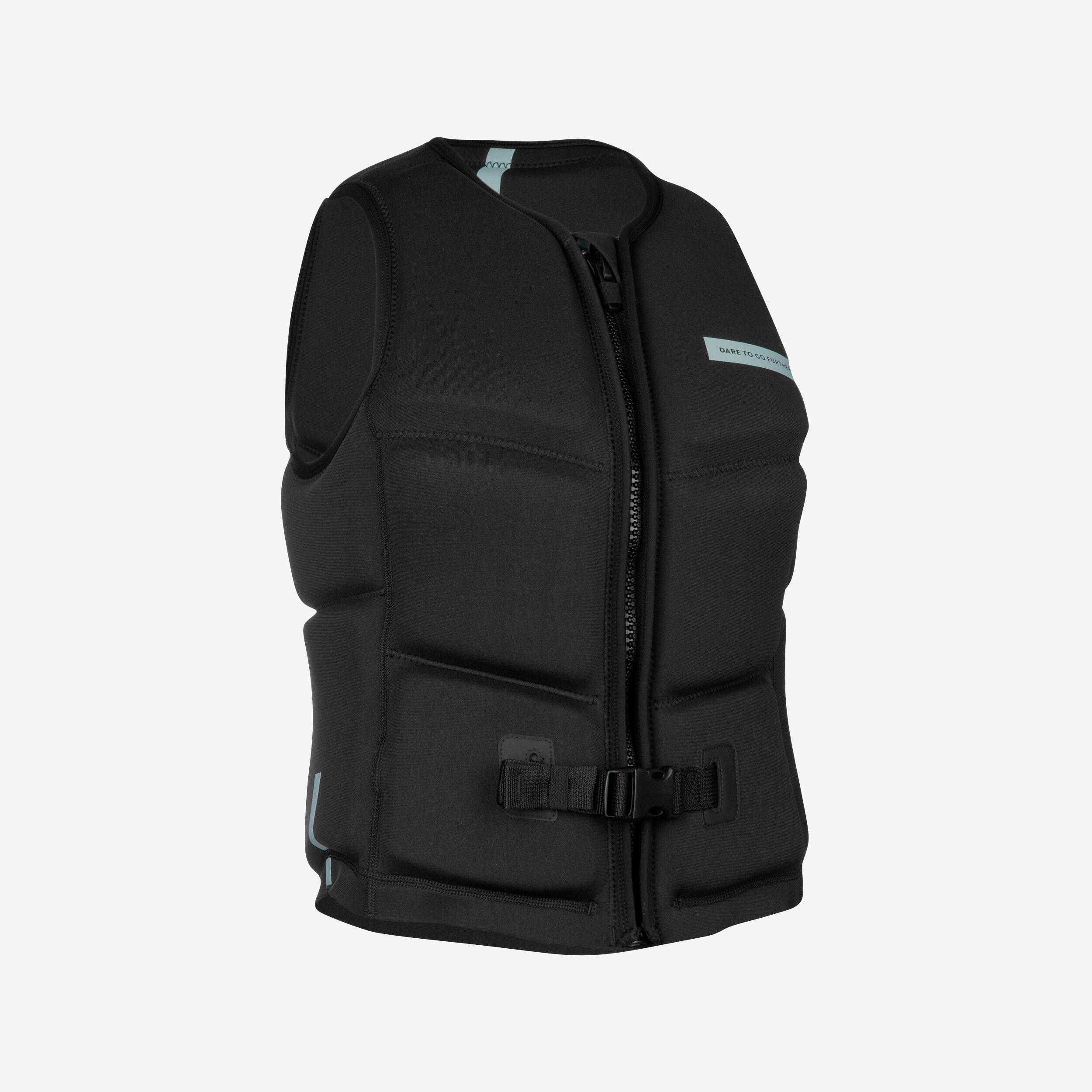 Wakeboarding Auftriebsweste Wakeboard 100 Damen schwarz