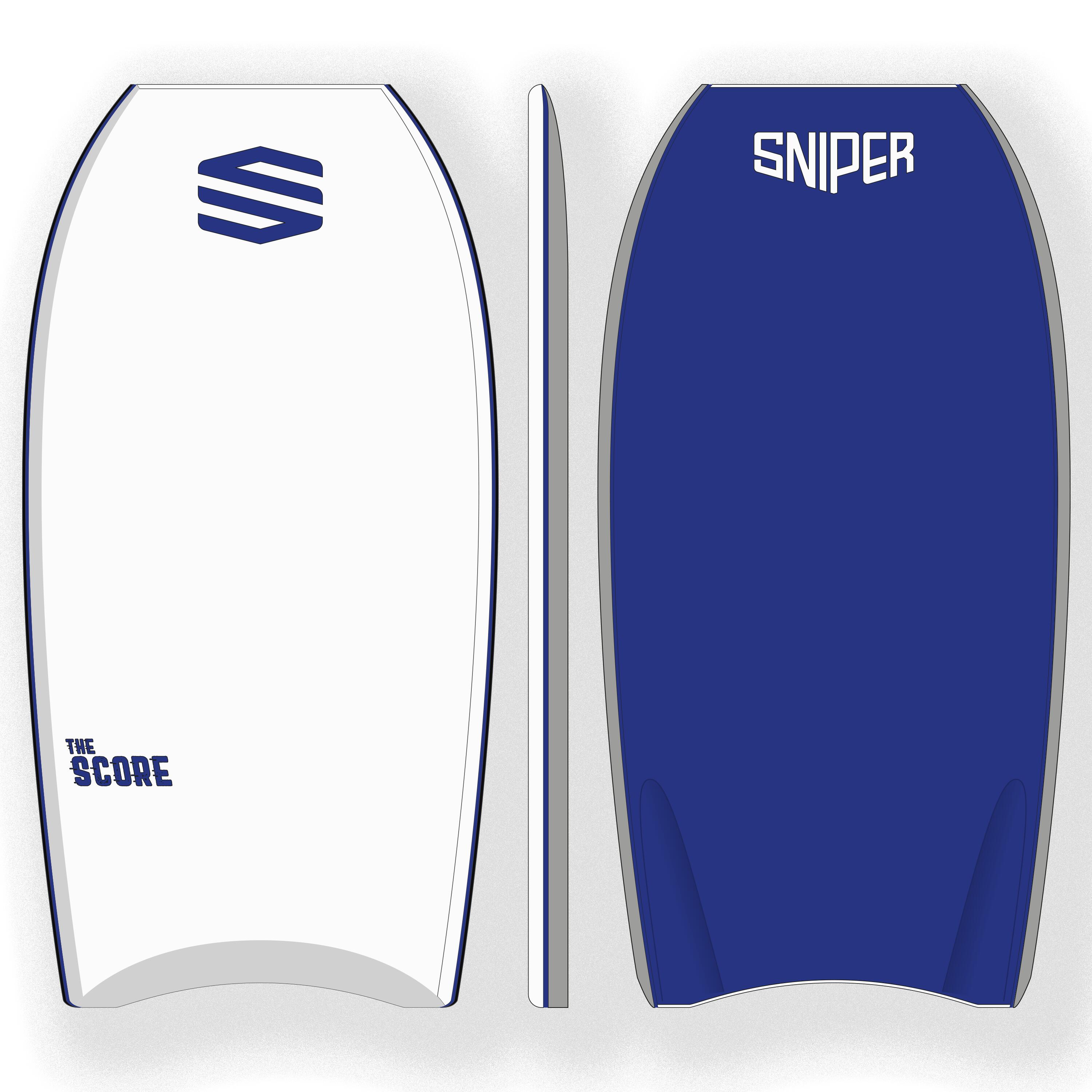 Sniper Bodyboard Sniper The Score weiss