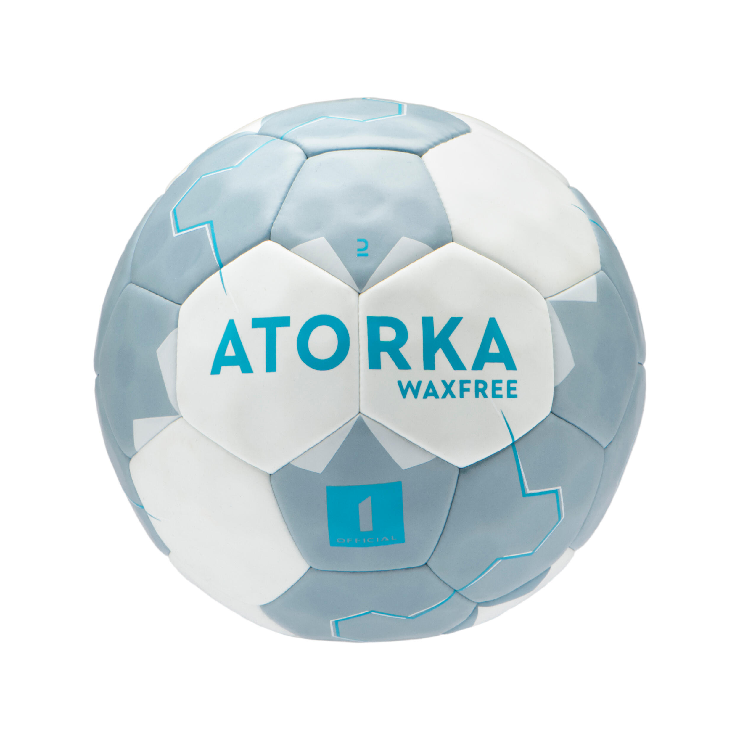 Atorka Handball H500 Wax Free Größe 1 Kinder blau/grau