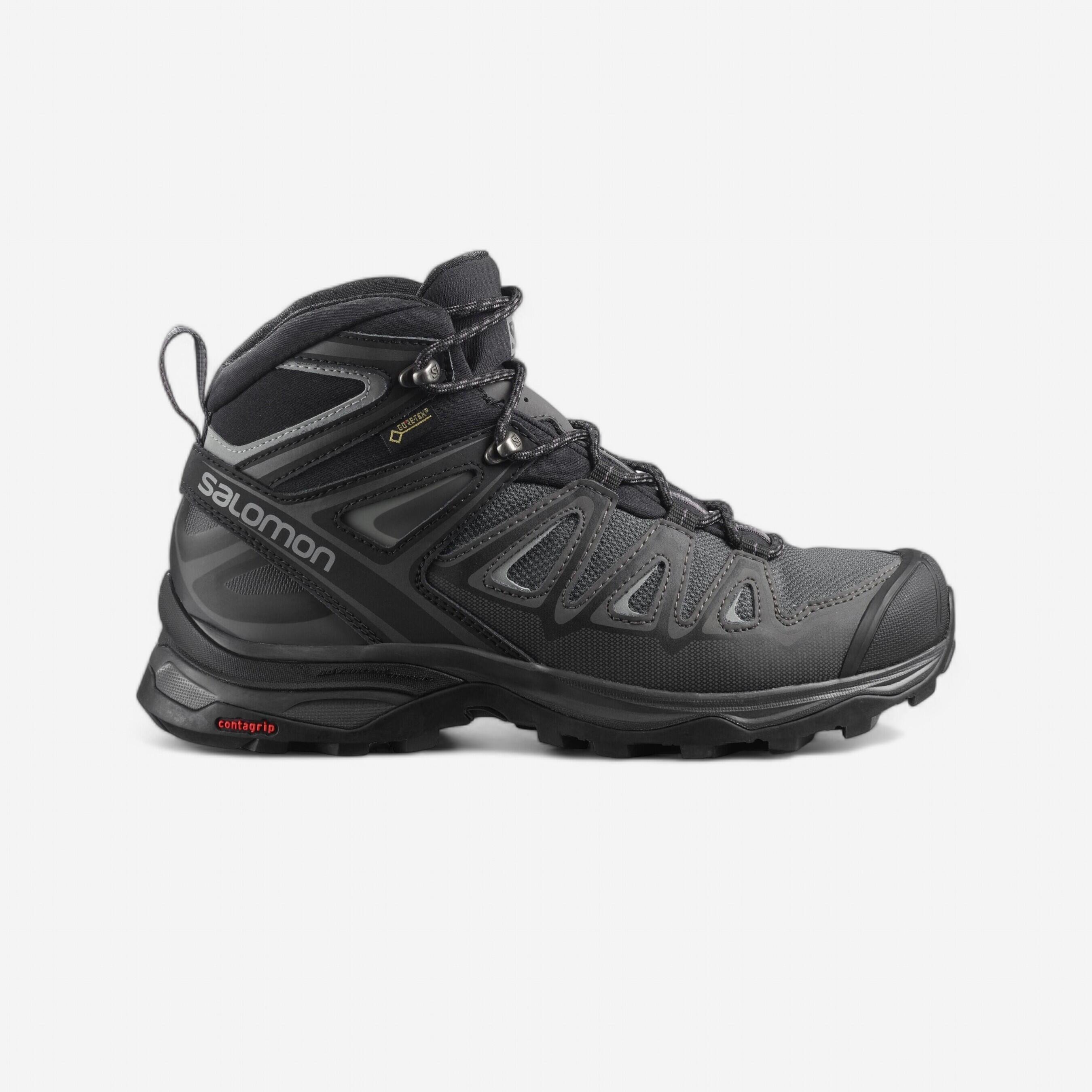 Salomon Wanderschuhe Xultra Halbhoch Wasserdicht schwarz