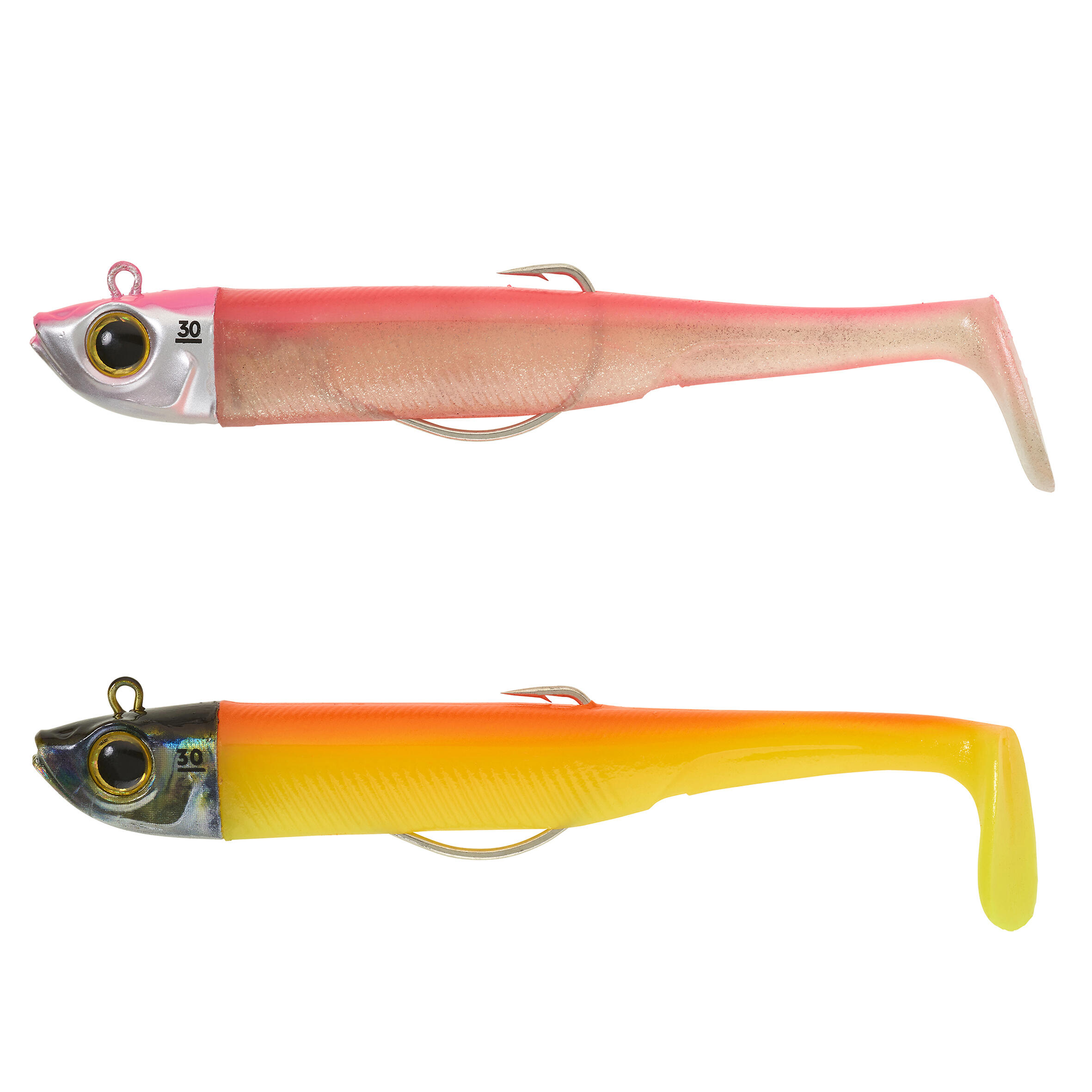 Caperlan Set Gummiköder Tex Shad Ancho 120 18 g ayu/blau