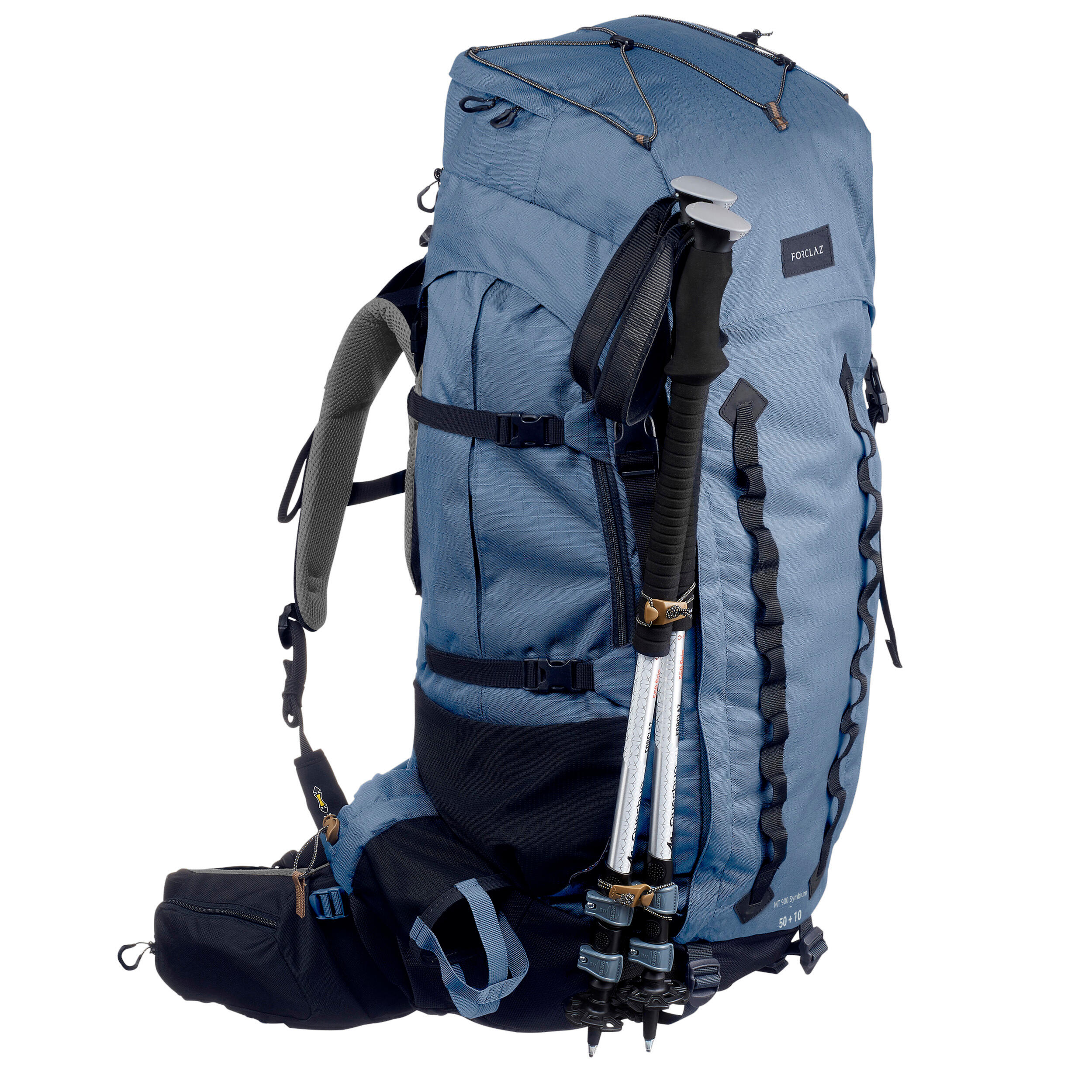 Forclaz Trekkingrucksack Bergtrekking MT900 Symbium 50+10 Liter Damen