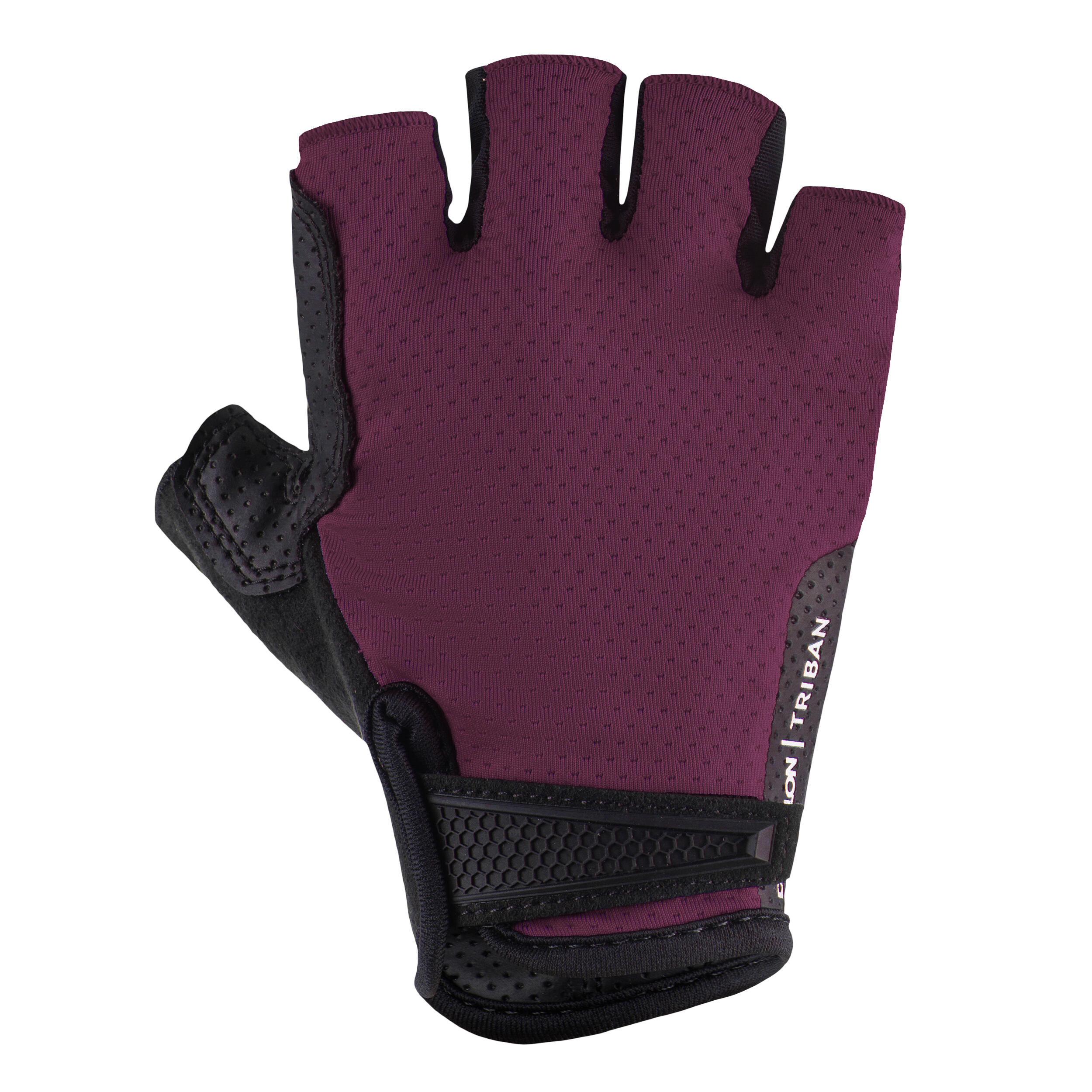Triban Fahrrad-Handschuhe Rennrad RC 900 schwarz