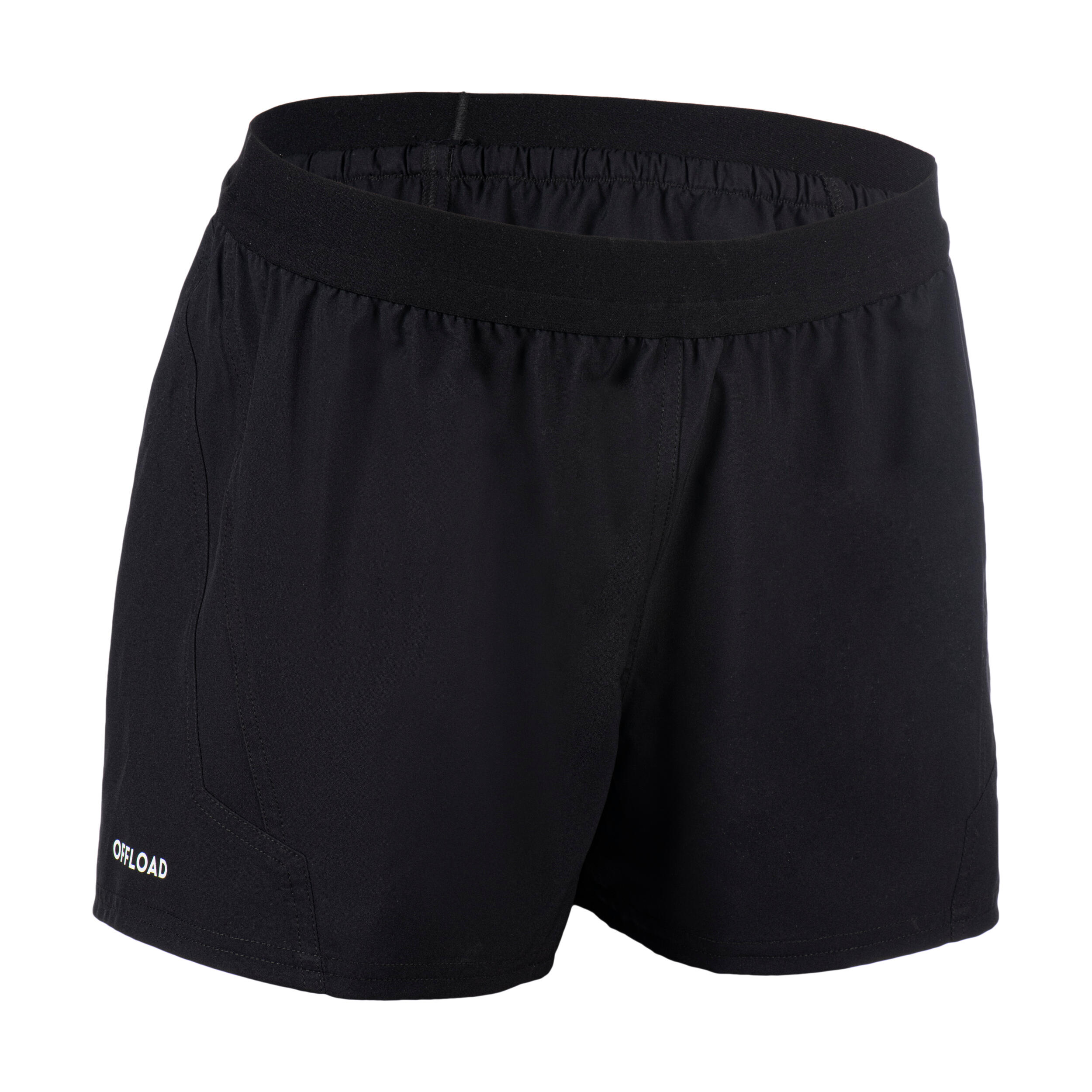 Offload Rugbyshorts R500 Damen schwarz