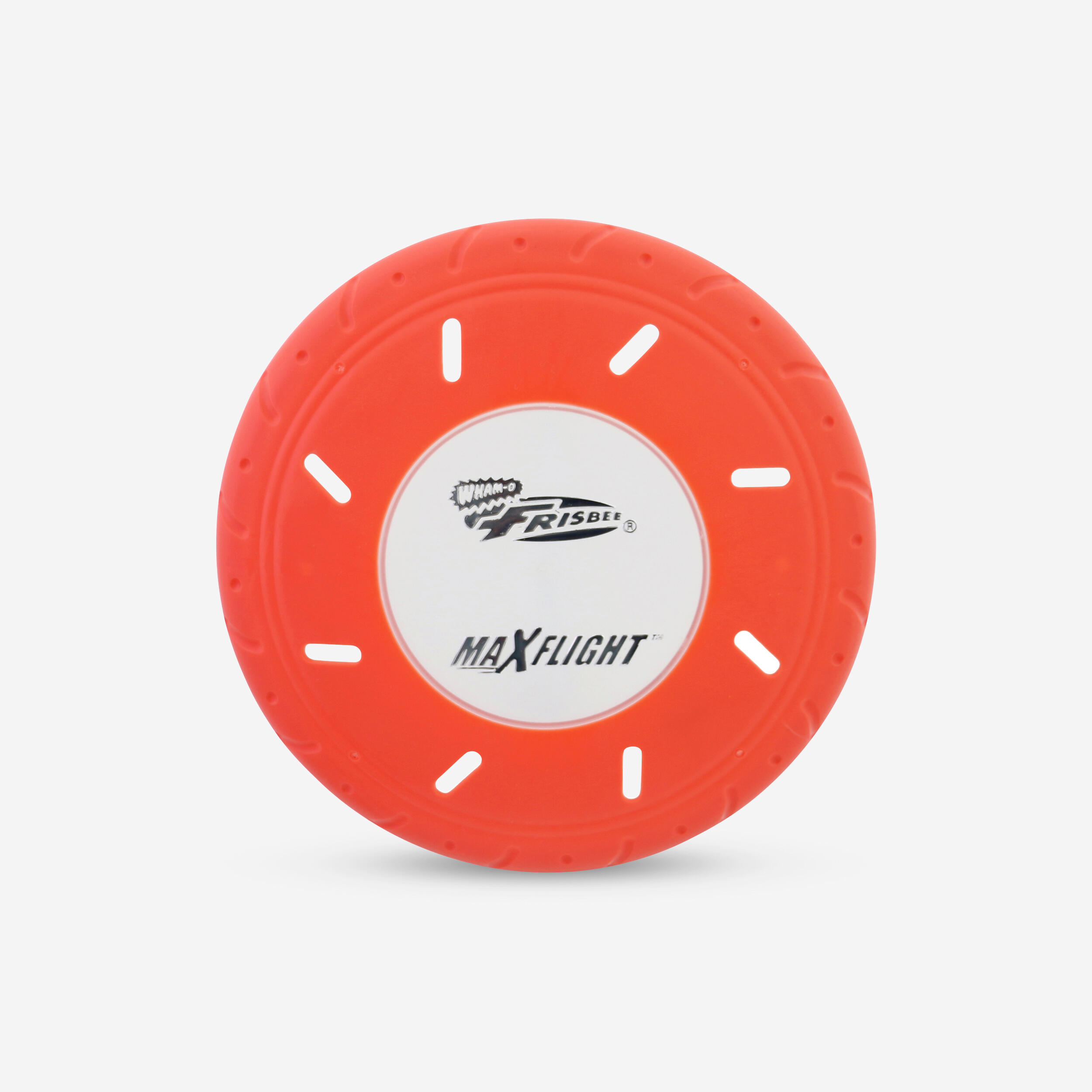 Frisbee Wurfscheibe phosphoreszierend orange