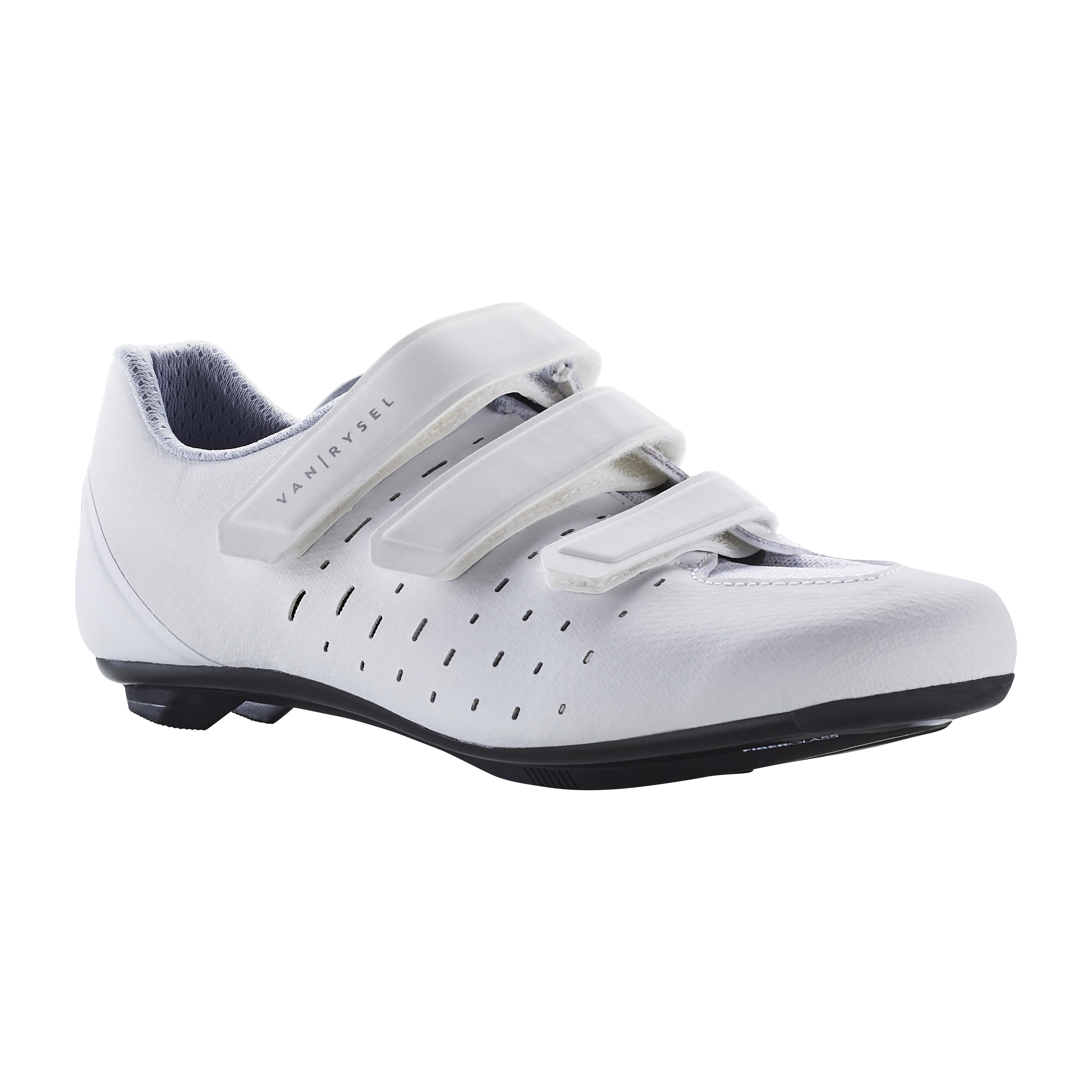 Van Rysel FAHRRADSCHUHE RENNRAD ROADR 100 WEISS