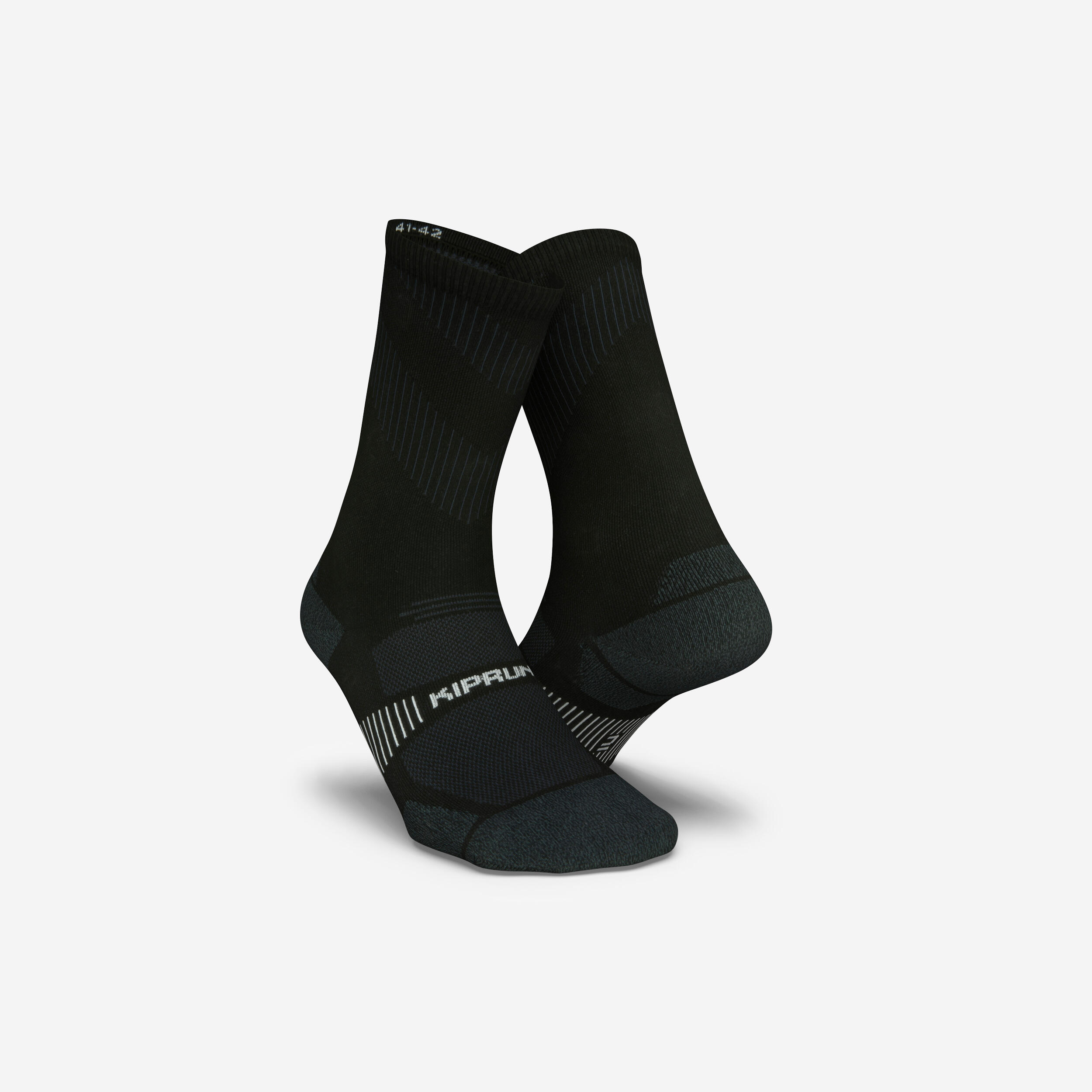 Kiprun Laufsocken Mid dünn Ecodesign Run 900 schwarz
