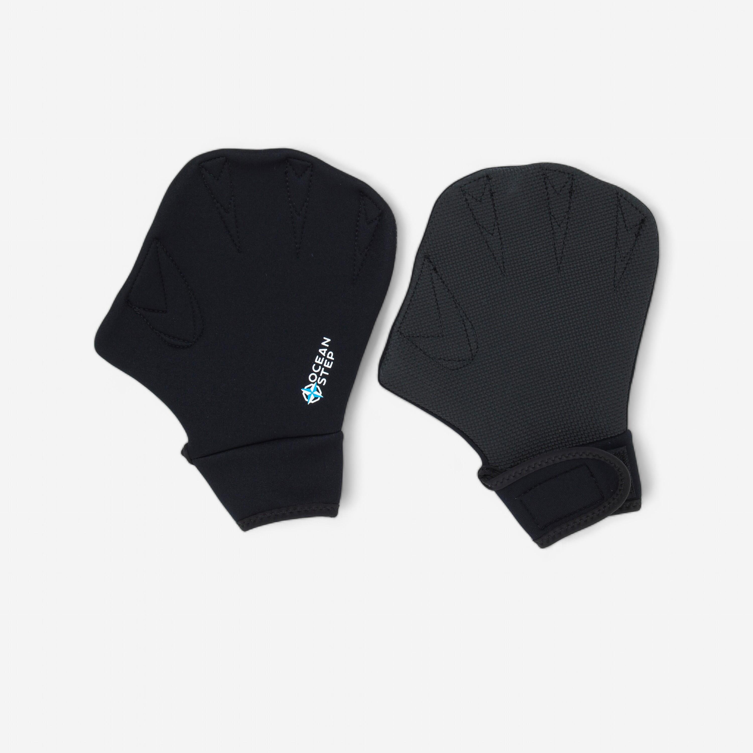 Ocean Step Handschuhe Neopren 2 mm Palm Water Walking schwarz