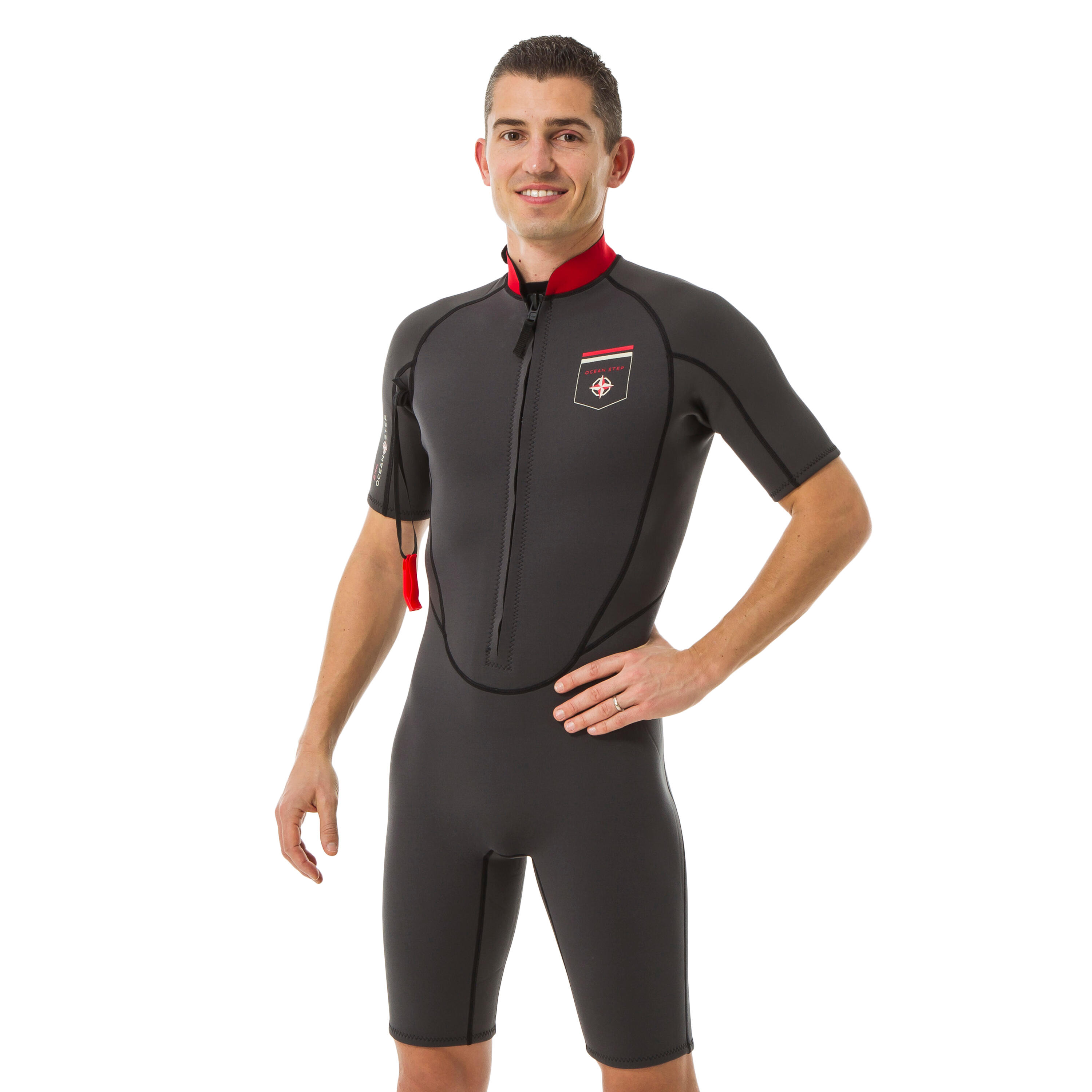 Ocean Step Neopren-Shorty 2/2 Water Walking Herren grau