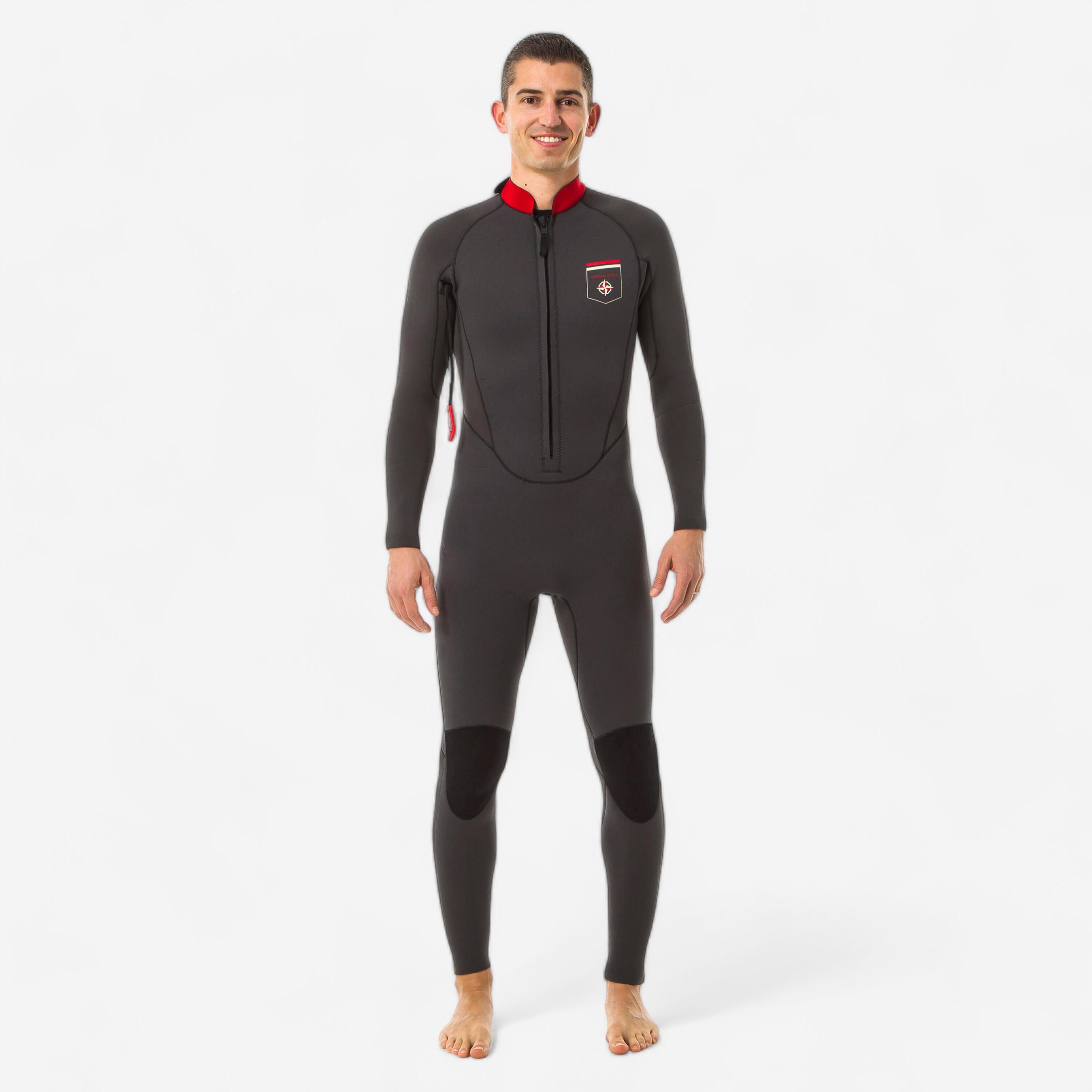 Ocean Step Neoprenanzug 4/3 Water Walking Herren grau