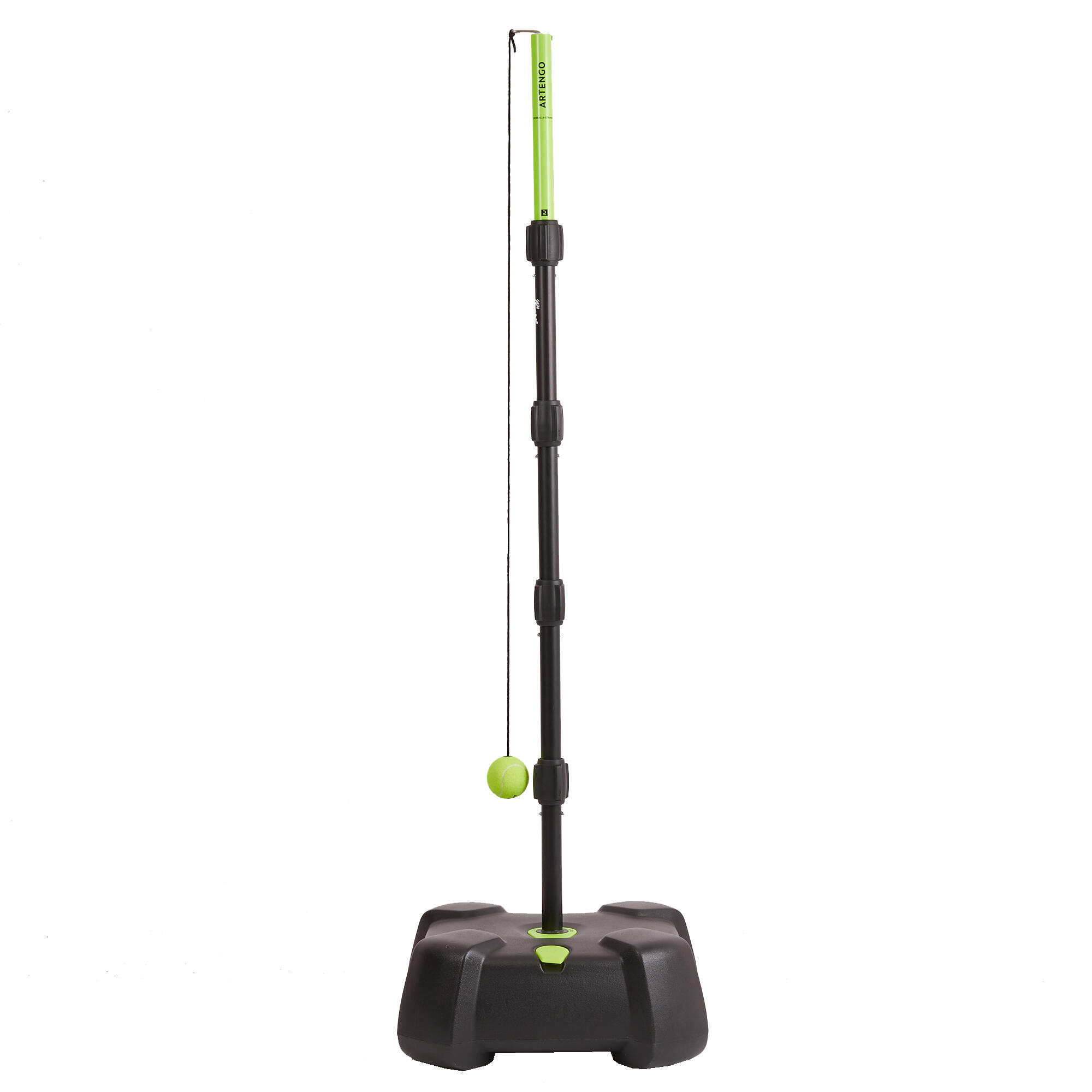 Artengo Speedball-Set (1 Mast, 2 Schläger und 1 Ball) Turnball Strong schwarz/gelb