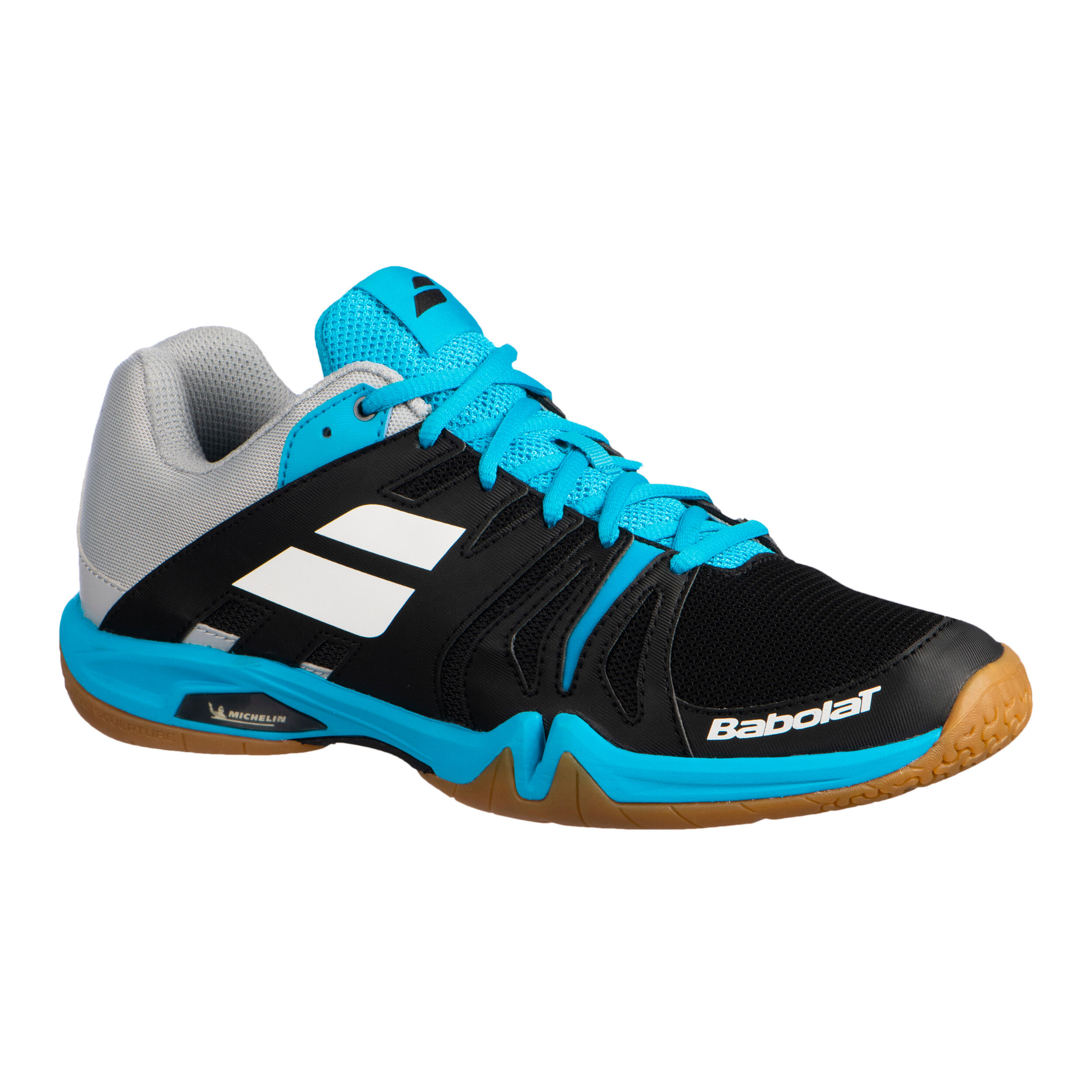 Babolat Badmintonschuhe Shadow Team Squashschuhe Indoorsportarten Herren schwarz/blau