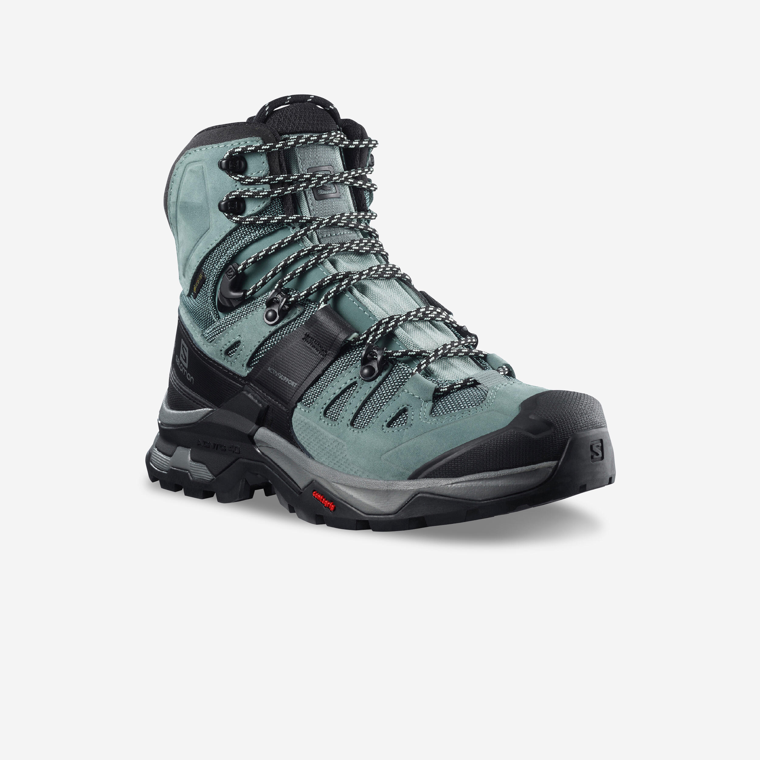 Salomon Trekkingschuhe Salomon Quest 4 GTX Gore-Tex wasserdicht Damen grau
