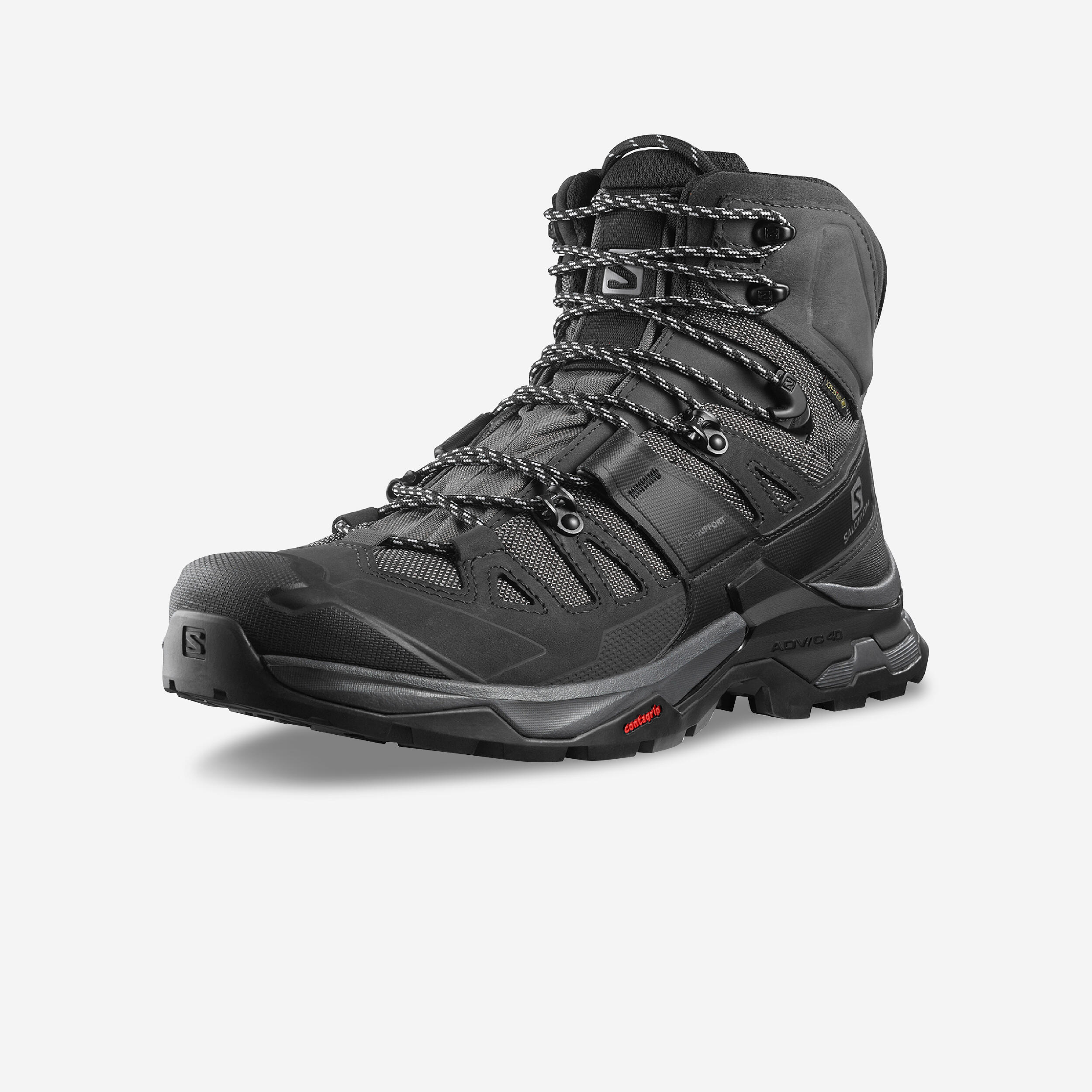 Salomon Trekkingschuhe Salomon Quest 4 GTX Gore-Tex wasserdicht Herren schwarz