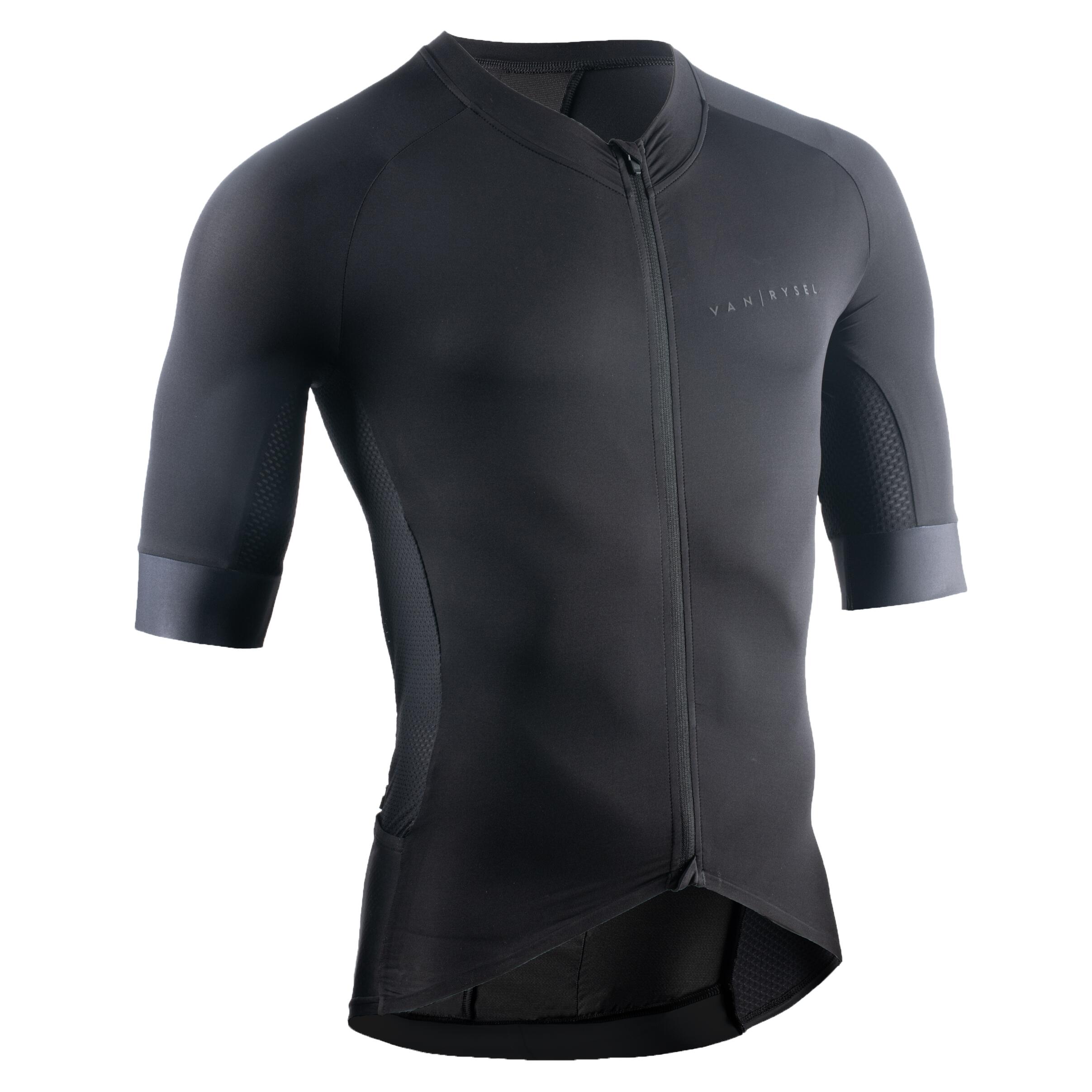 Van Rysel Fahrradtrikot Rennrad kurzarm Racer Team Herren neongelb