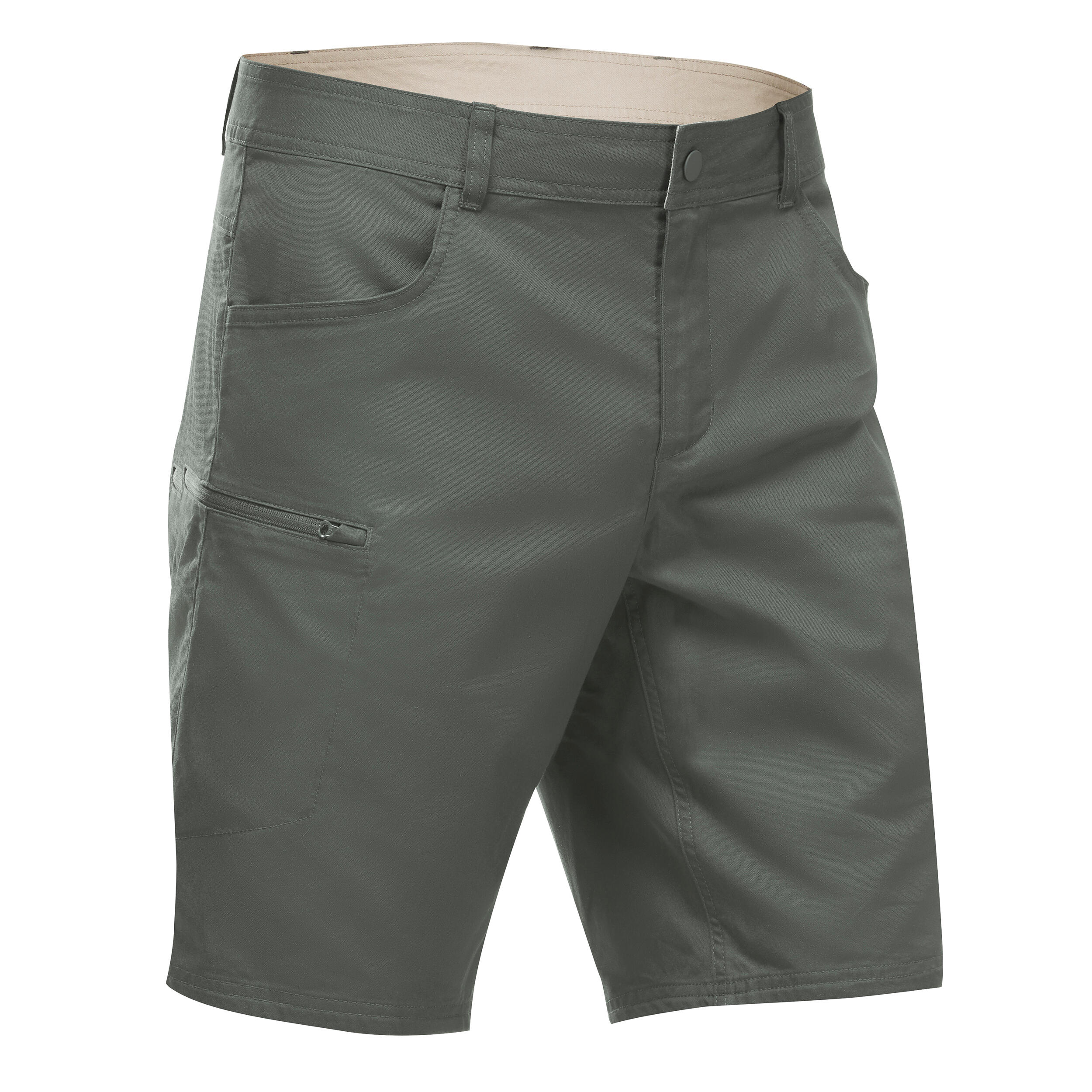 Quechua Wandershorts Naturwandern NH500 Regular Herren beige