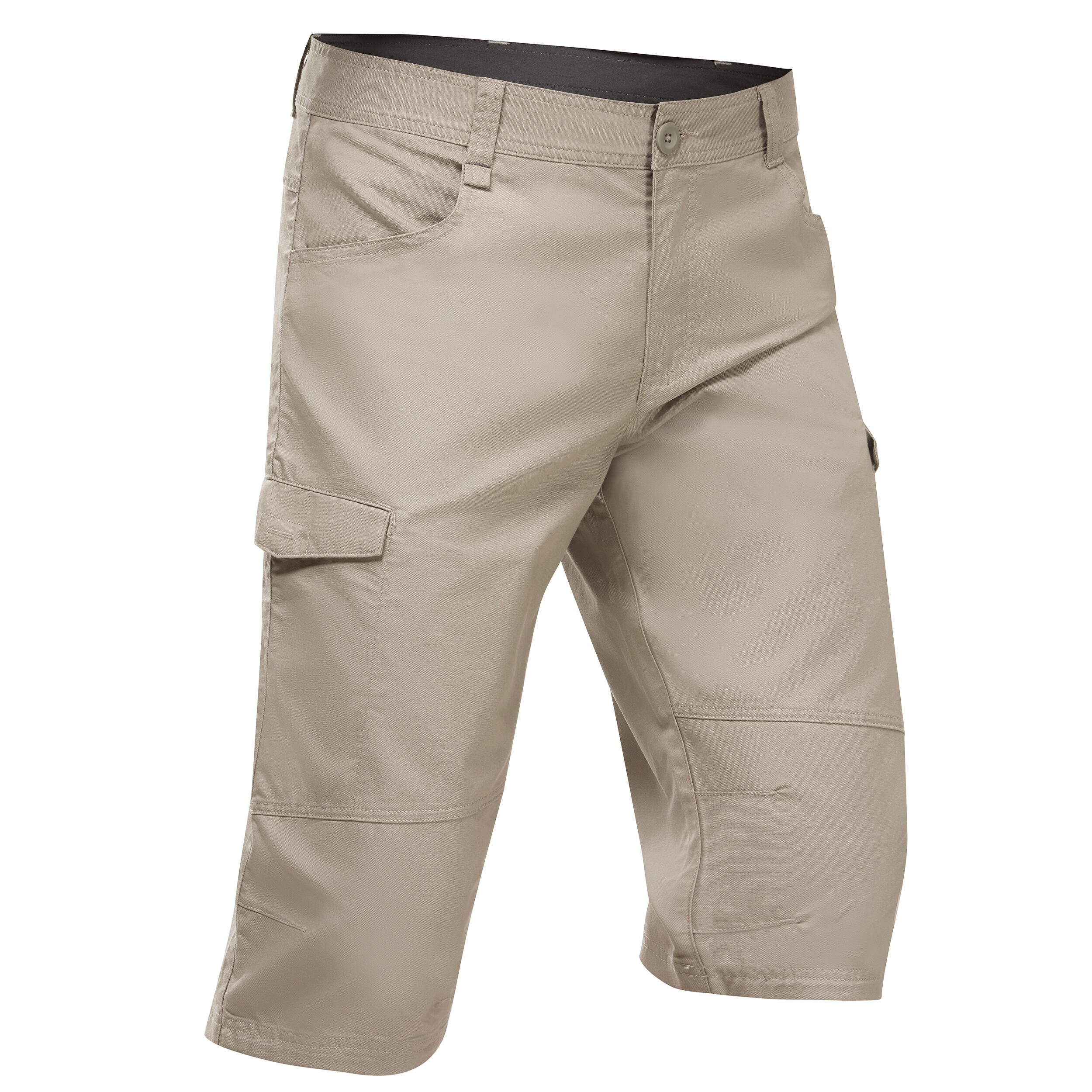 Quechua Bermudashorts Naturwandern NH500 Herren dunkelgrau