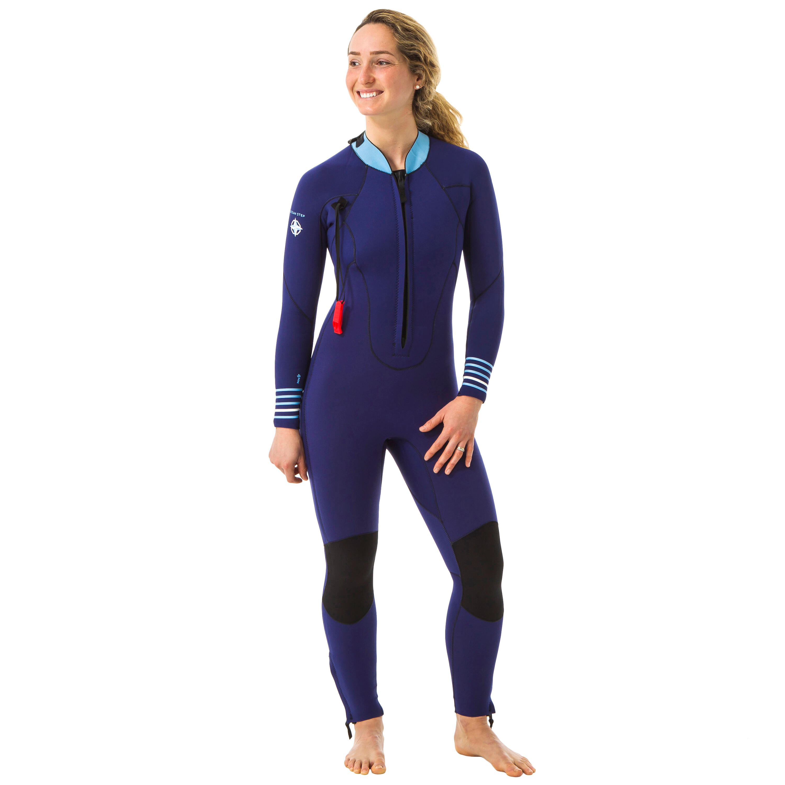Ocean Step Neoprenanzug 4/3 Water Walking Damen blau