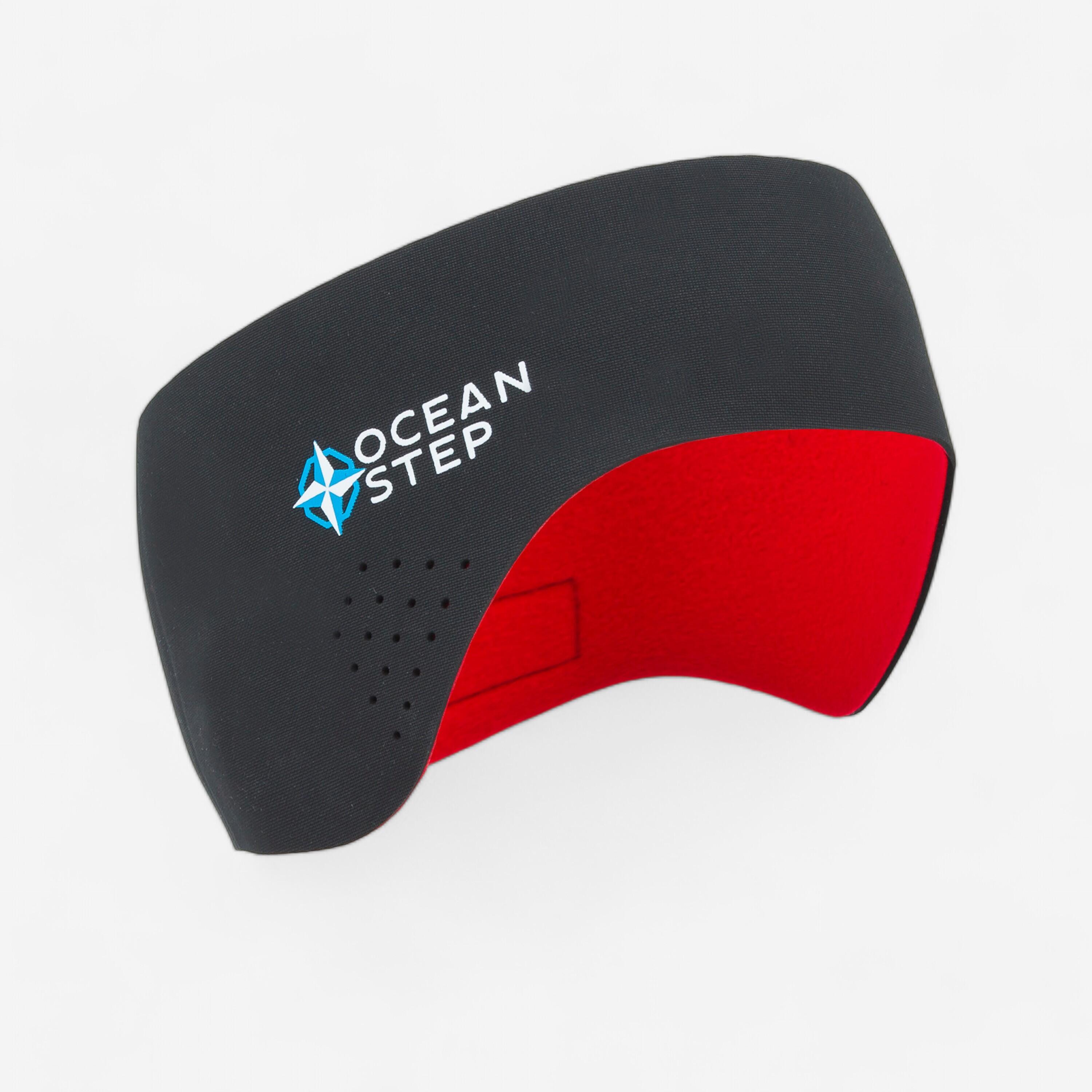 Ocean Step Stirnband Longe Côte Neopren 3 mm schwarz