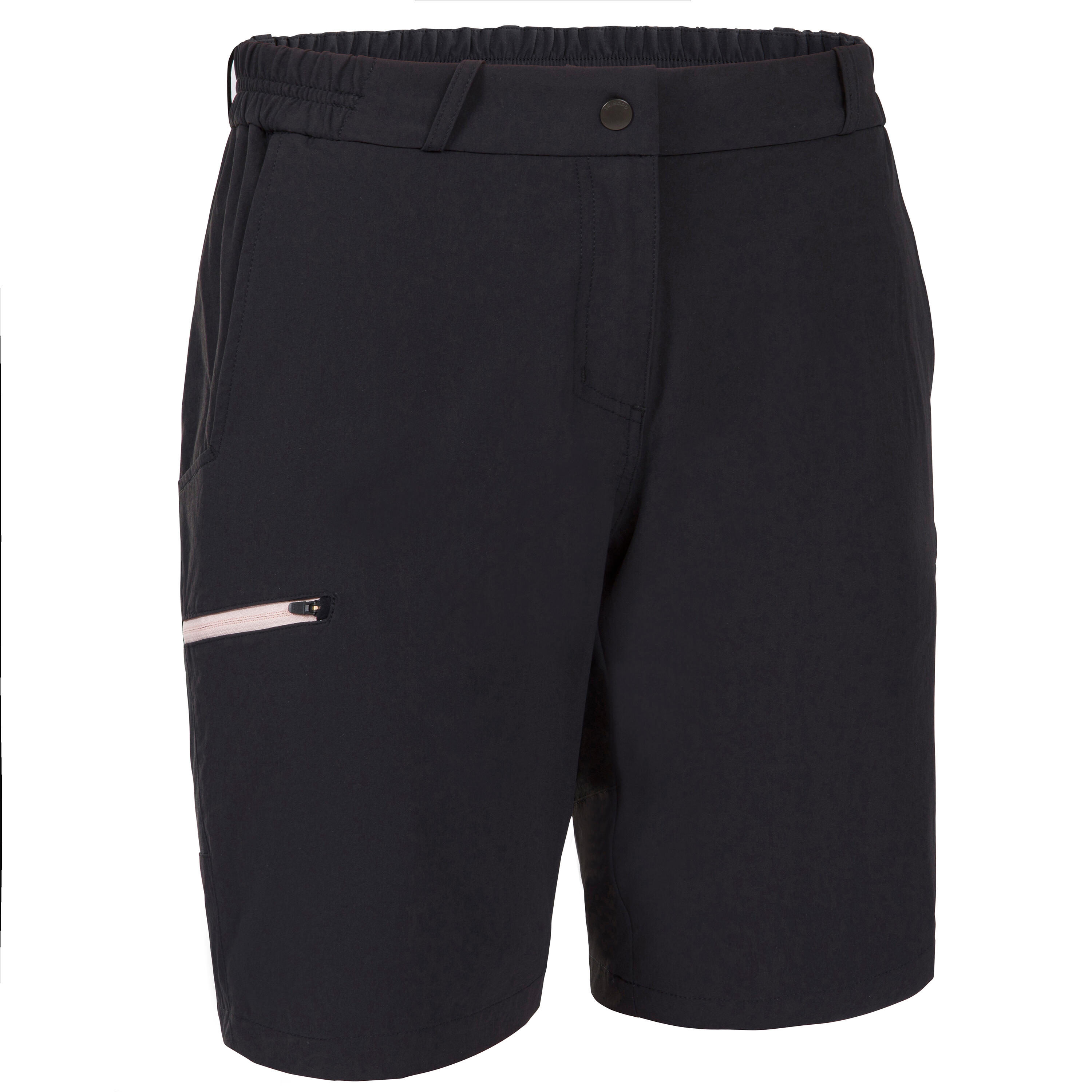 Tribord Segelshorts Sailing 500 leicht und strapazierfähig Damen schwarz