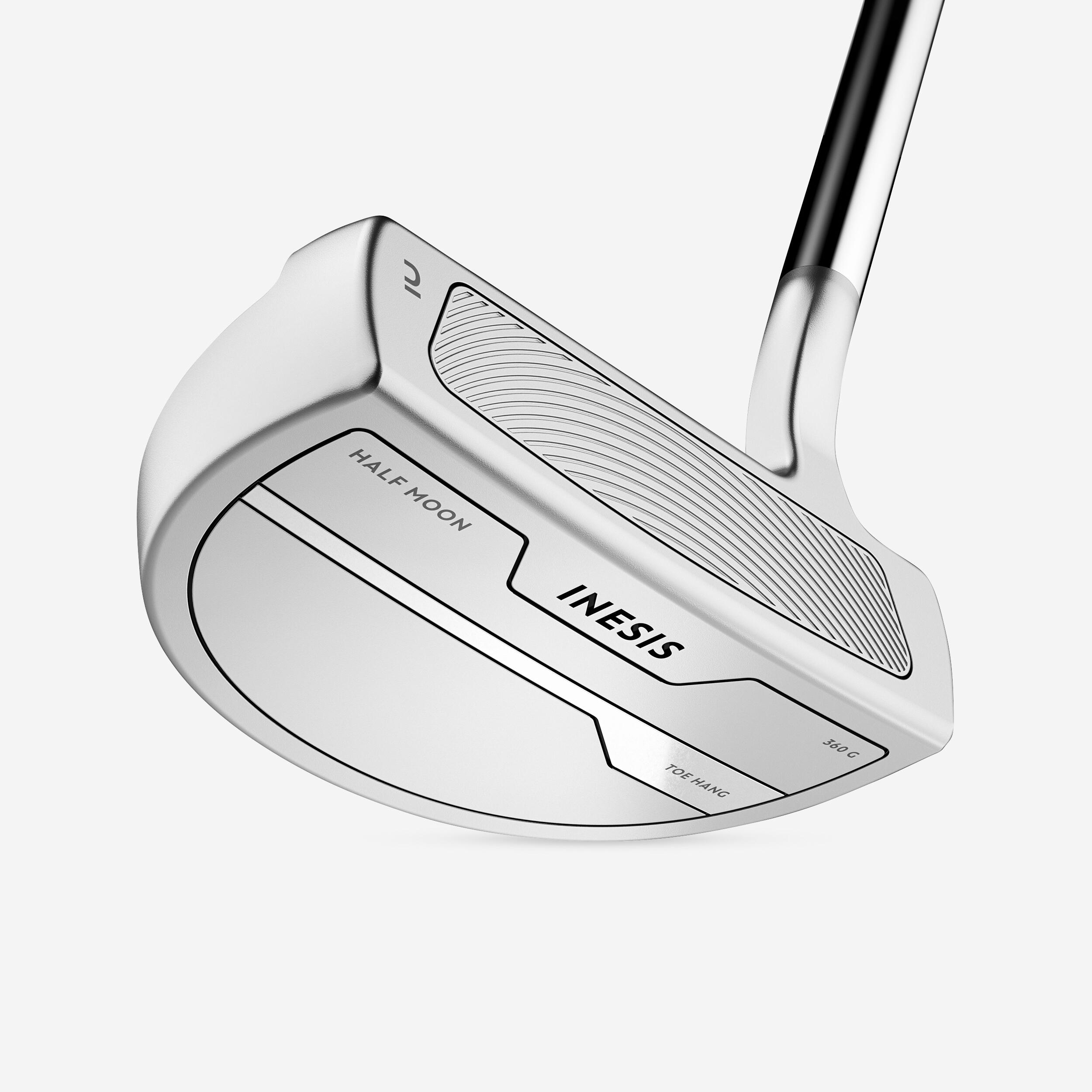 Inesis Golf Putter Half-Mallet Toe-Hang Rechtshand für bogenförmige Schwünge