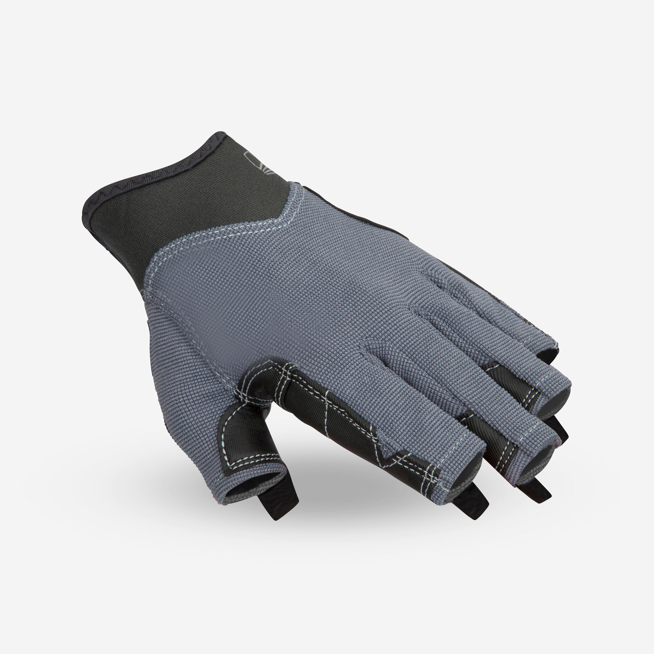 Tribord Segelhandschuhe halbhand 500 Damen/Herren violett
