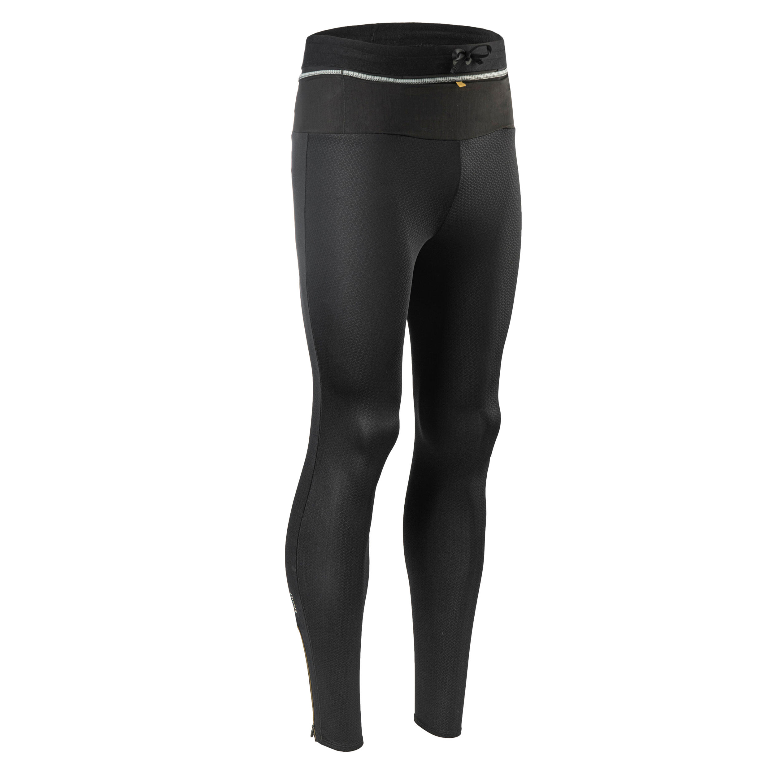Evadict Laufhose lang Tights Trail Emboss Herren schwarz
