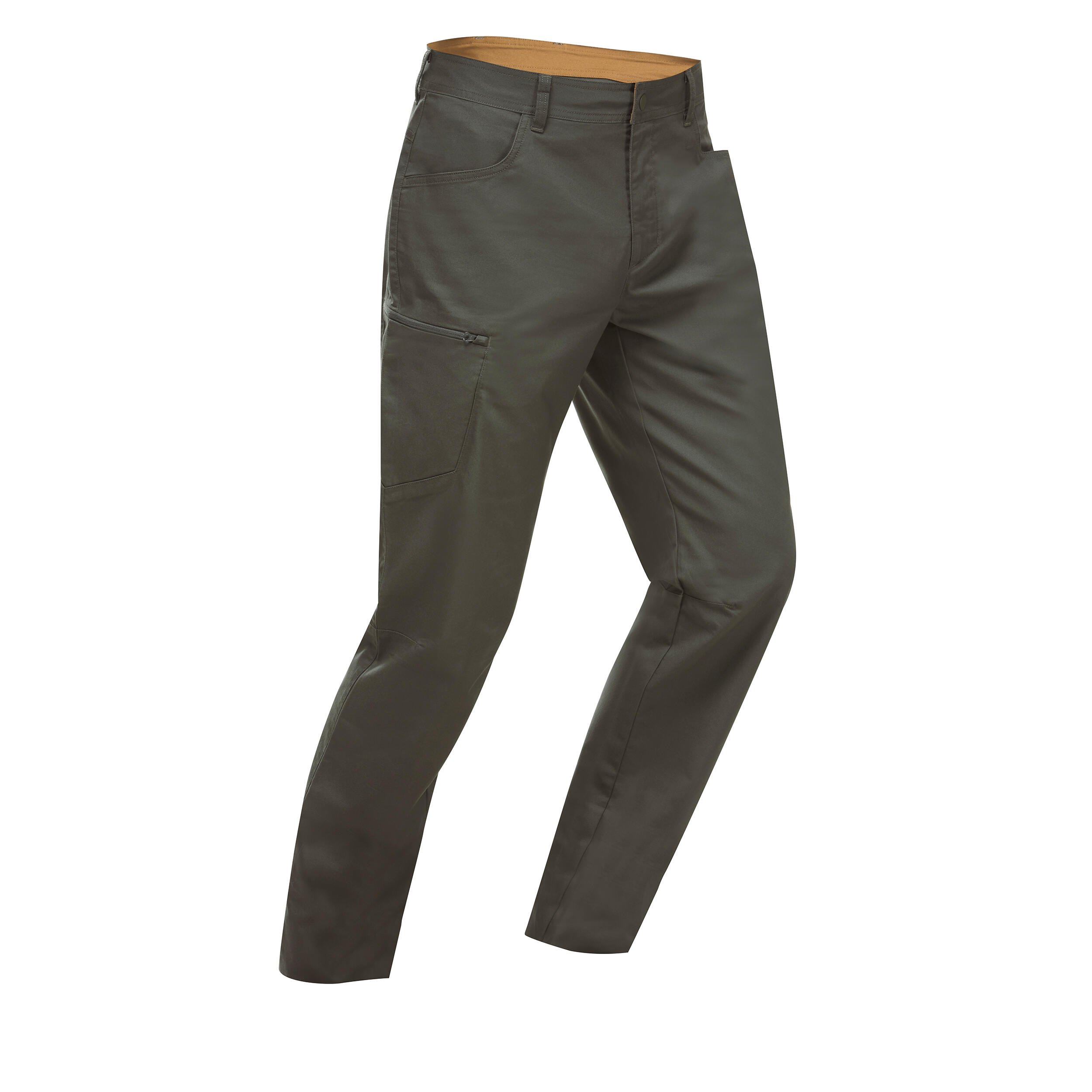 Quechua Wanderhose NH500 Regular Herren khaki