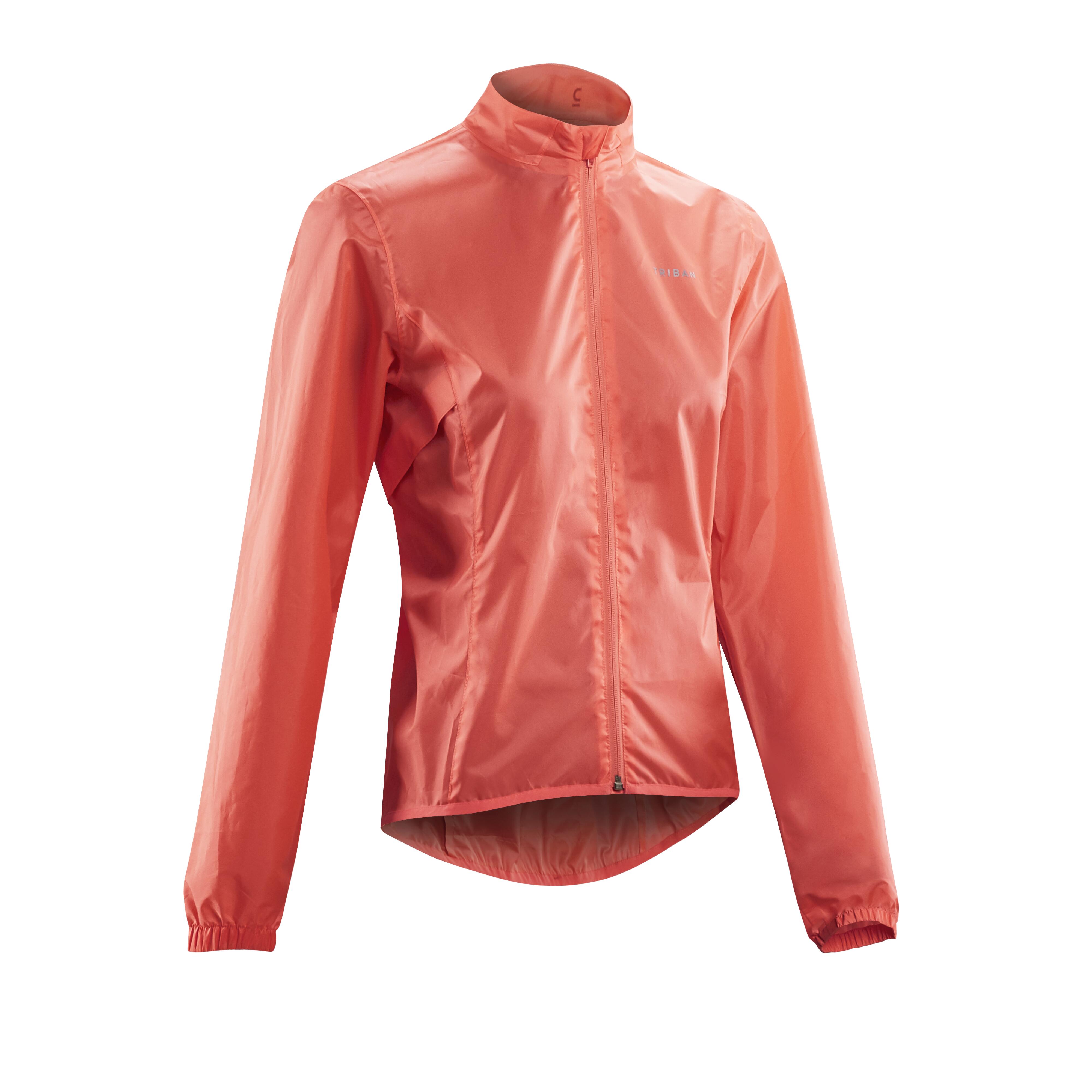 Van Rysel Fahrrad-Regenjacke 100 Damen