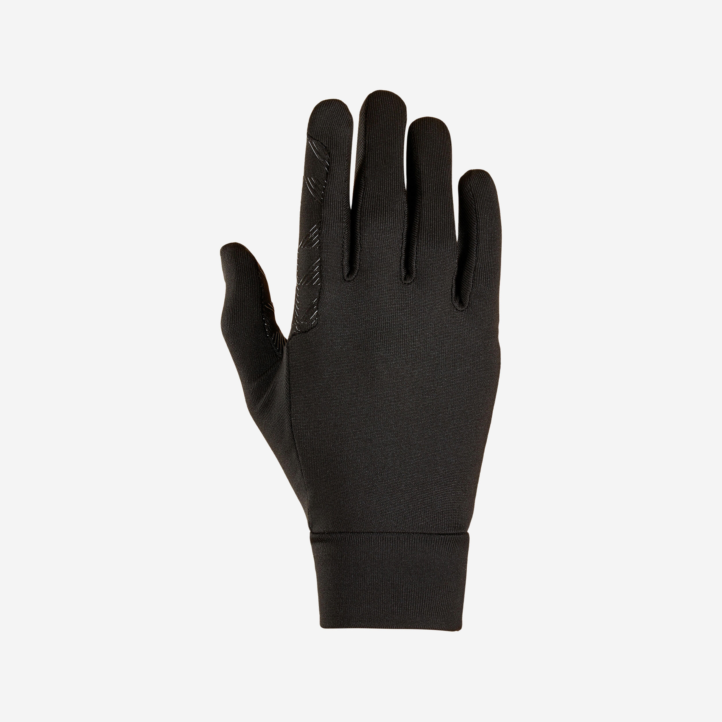 Fouganza Reithandschuhe 100 Kinder schwarz