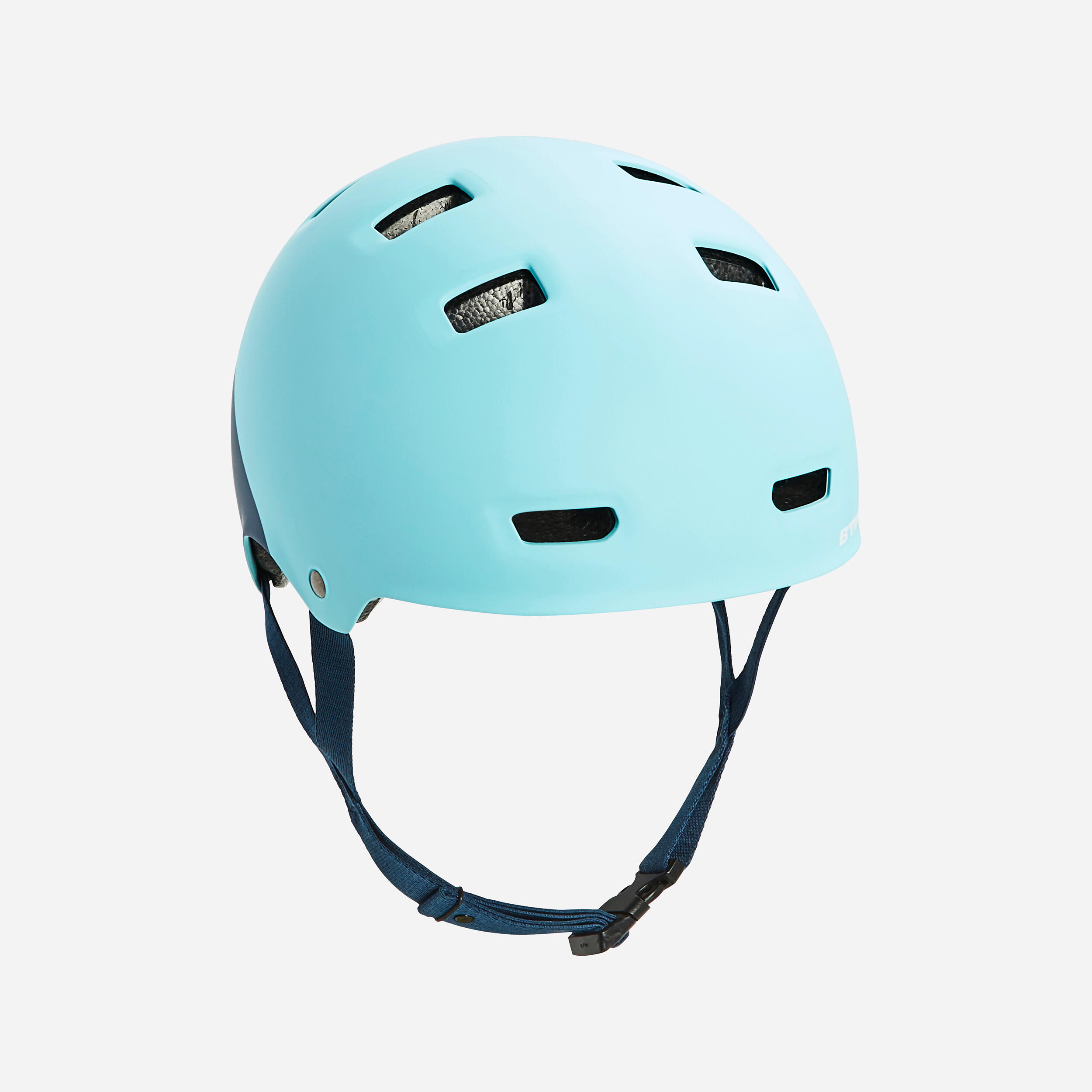 Btwin Fahrradhelm Teen 520 Kinder blau