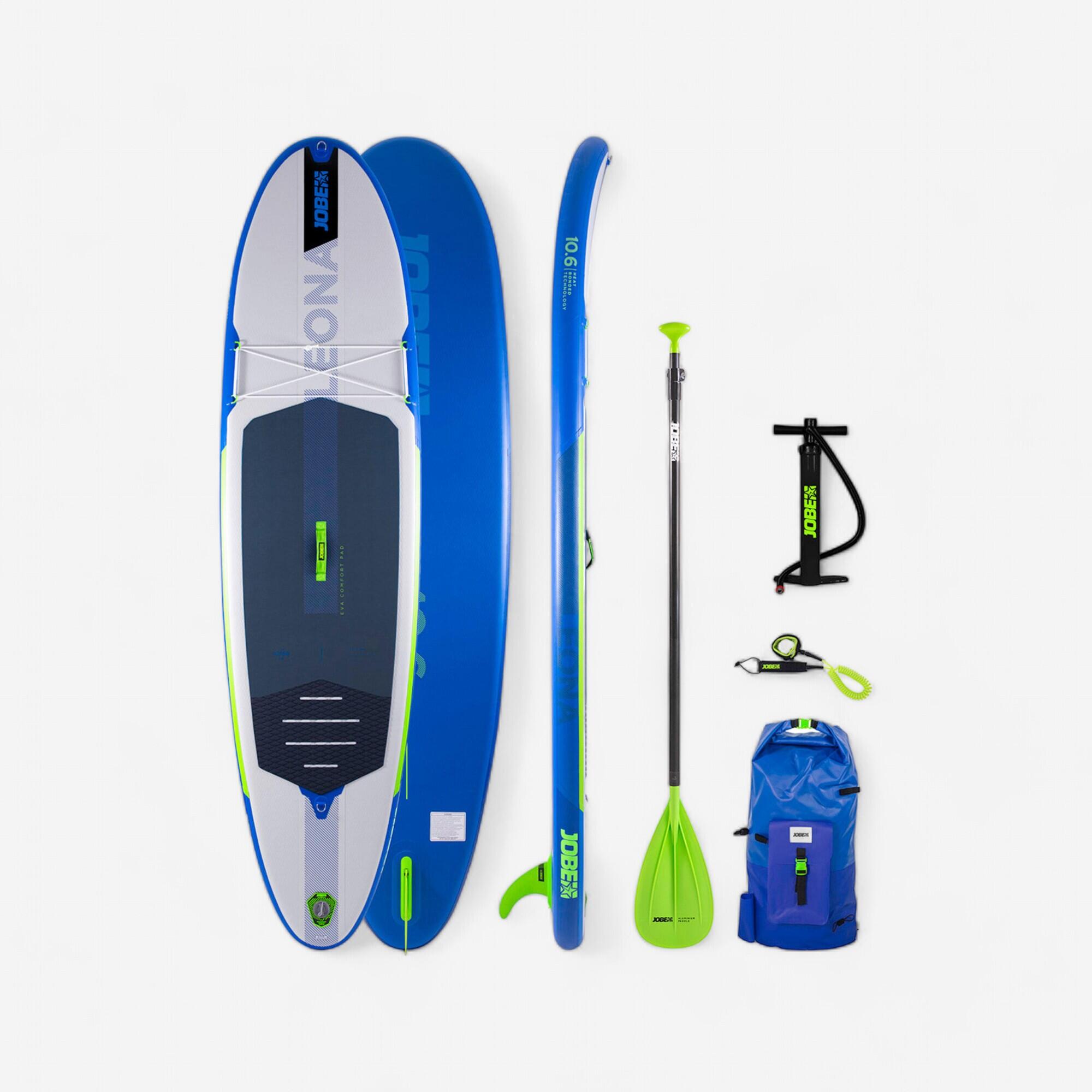 Jobe Set SUP-Board aufblasbar Aero 10.6 Leona Jobe