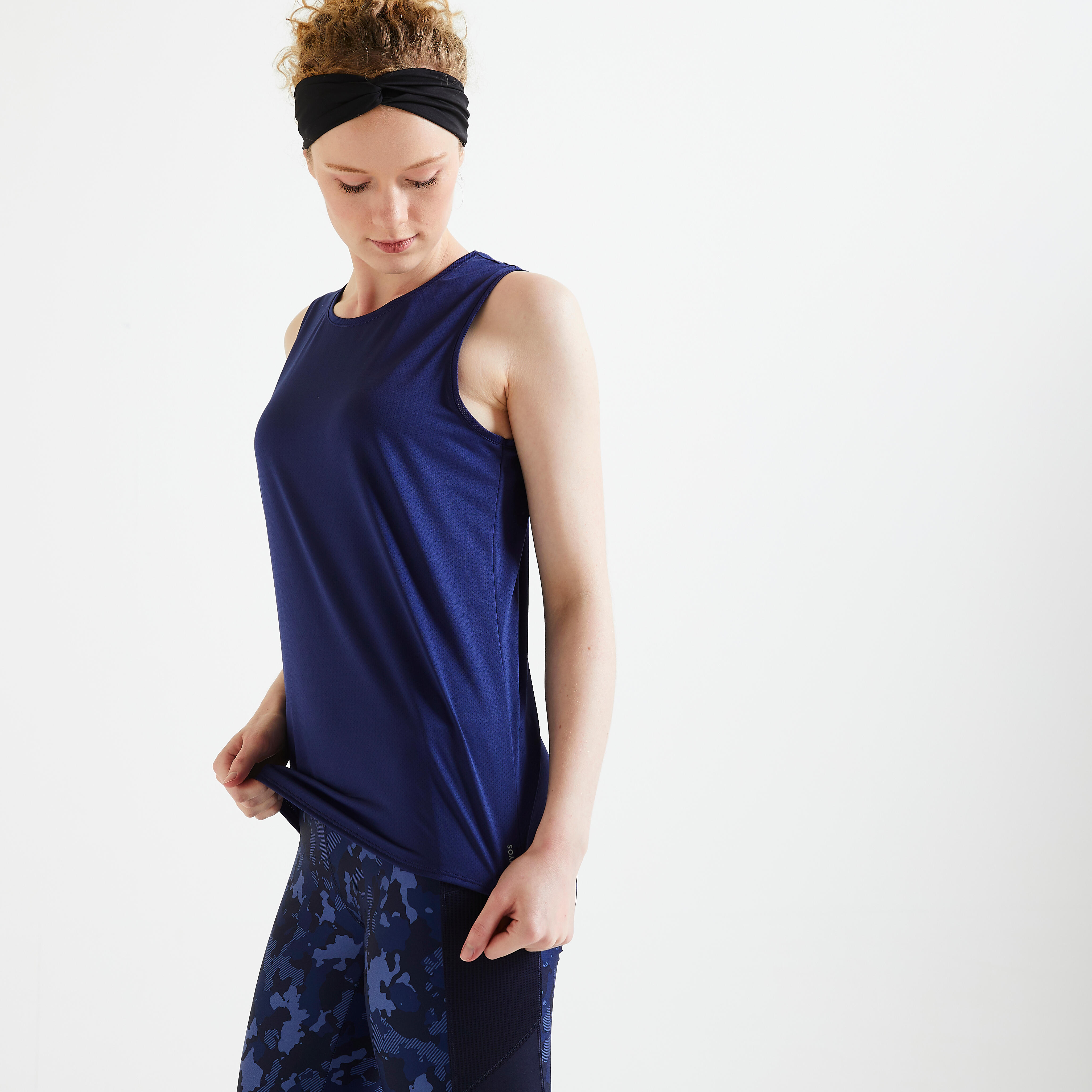 Domyos Top gerade geschnitten Fitness