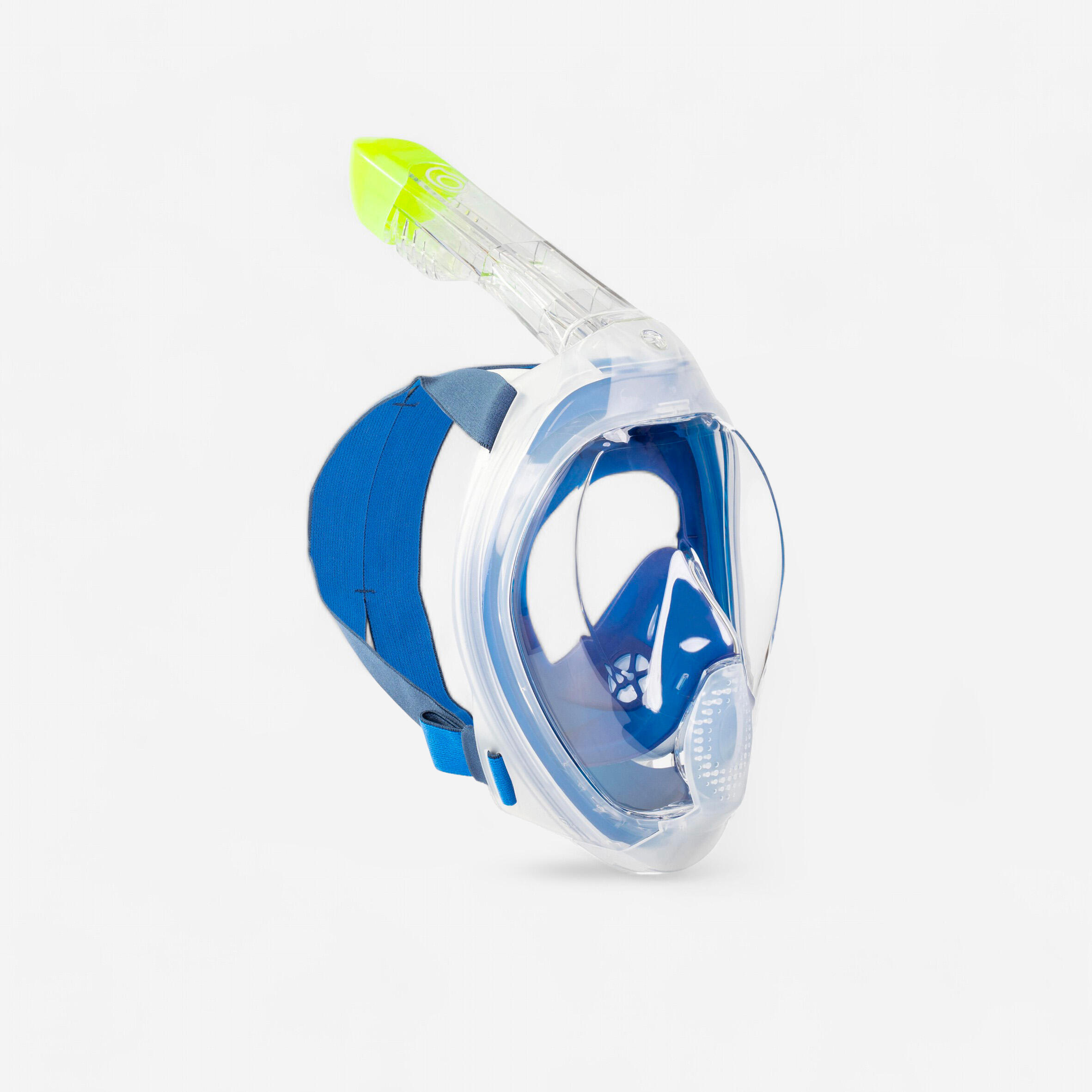 Subea Schnorchelmaske Easybreath 540 Freetalk mit Akustikventil Erwachsene Koralle grün