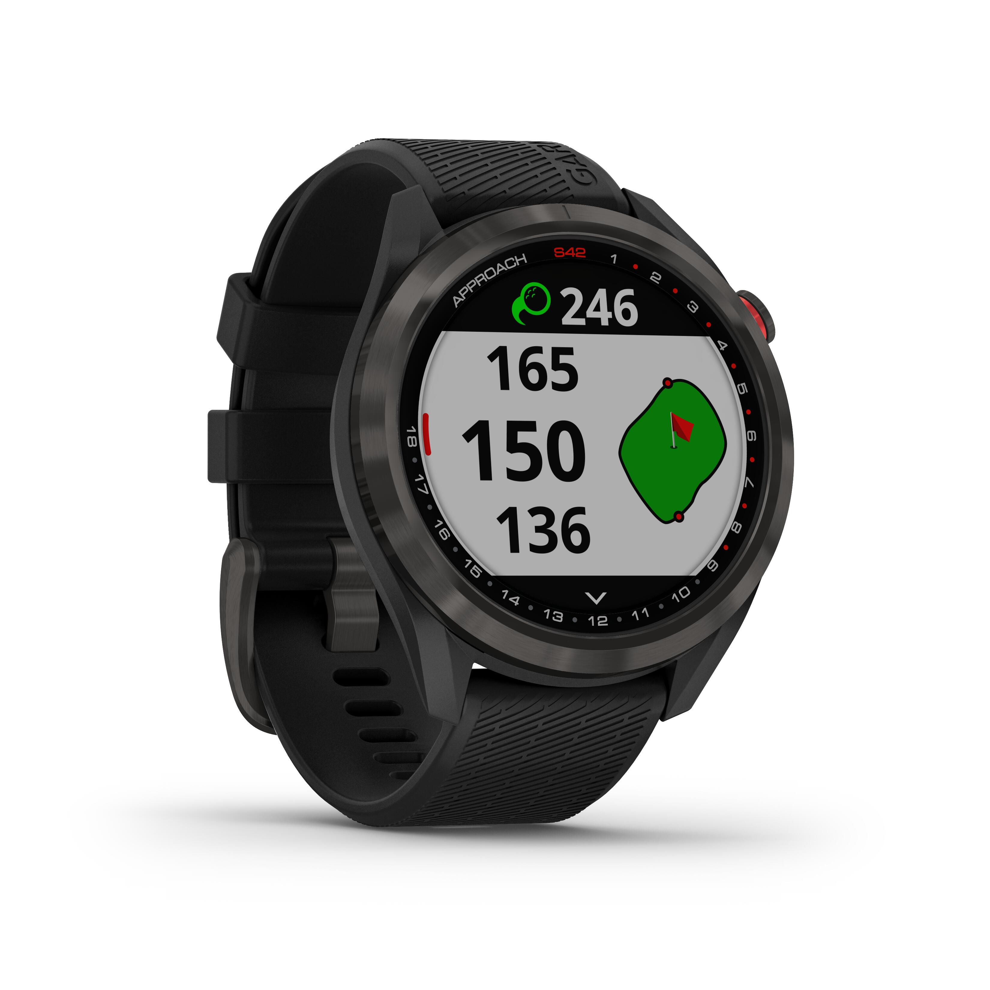 Garmin Golfuhr Garmin Approach S42 black