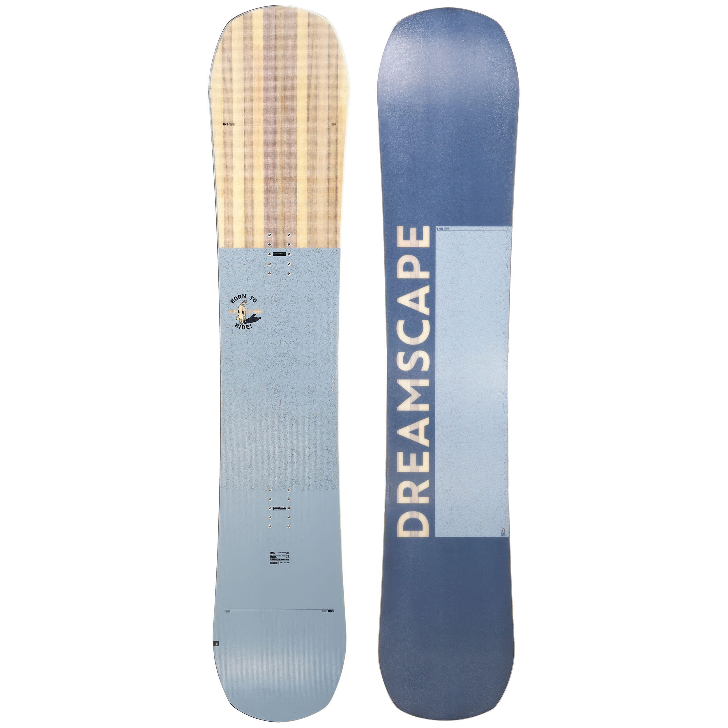 Dreamscape Snowboard Herren All Mountain/Freestyle - SNB 100