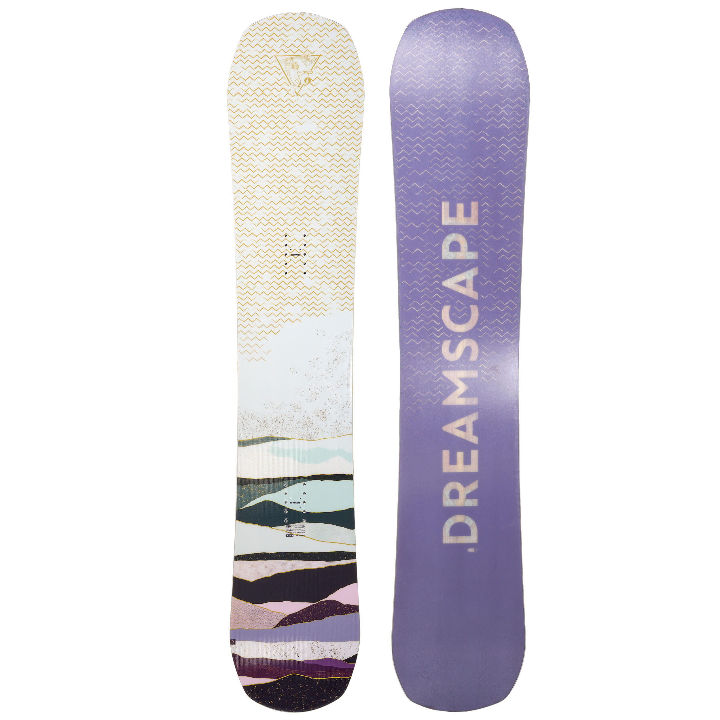 Dreamscape Snowboard Damen All Mountain/Freestyle - SNB 100