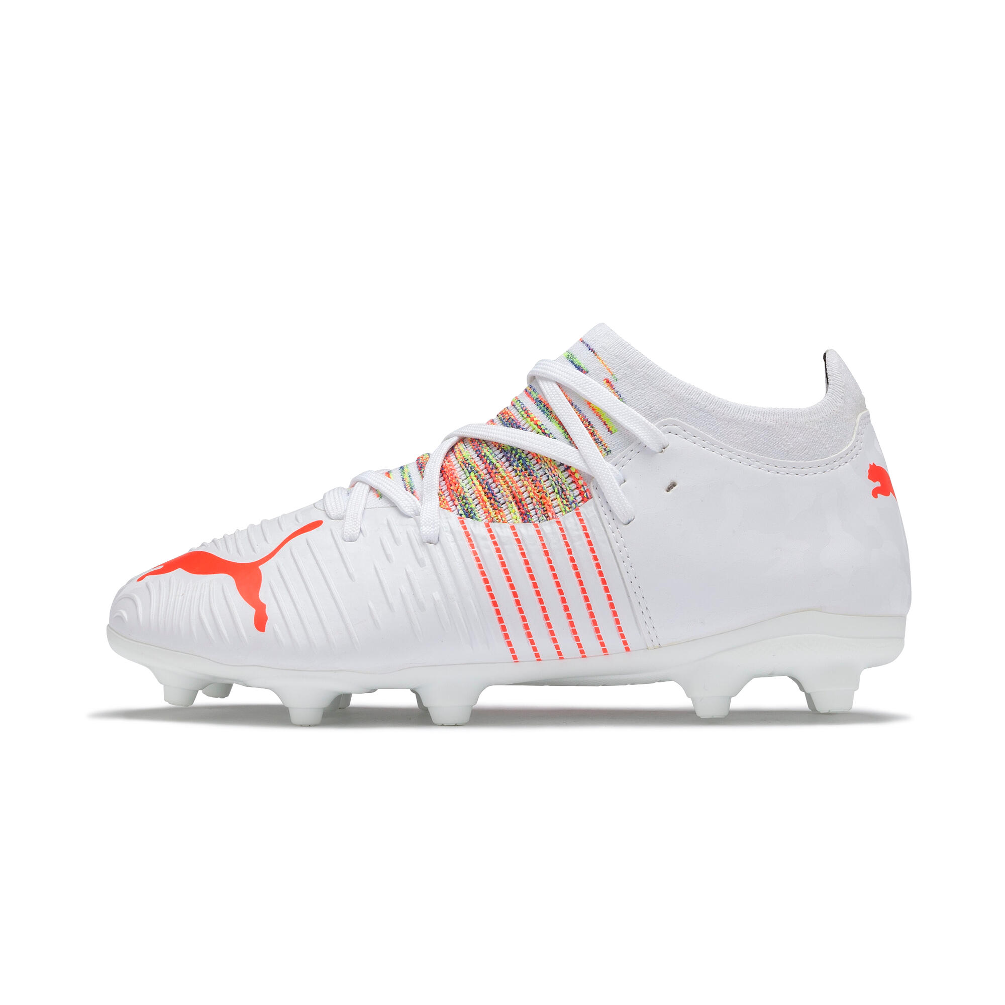 Puma Fussballschuhe Nocken Future 3.1 Euro Kinder weiss