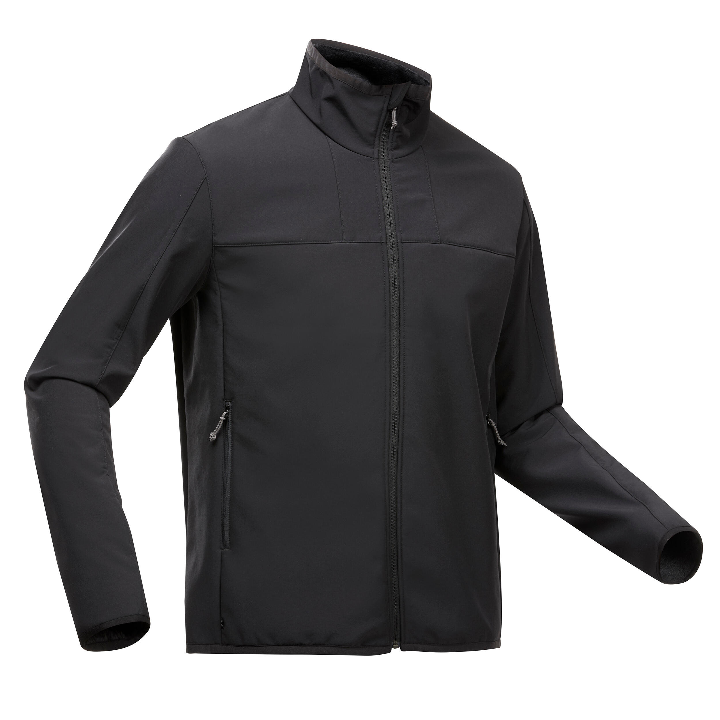 Forclaz Softshelljacke Bergtrekking MT100 Windwarm warm winddicht Herren