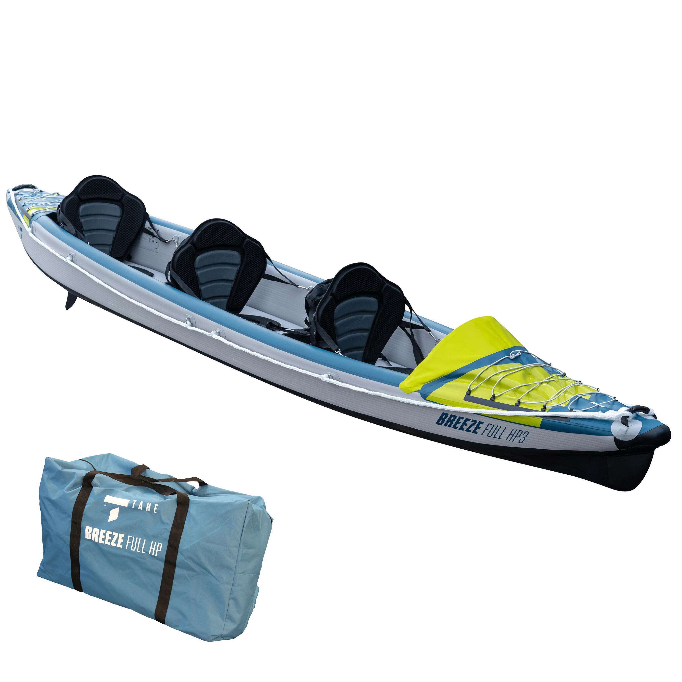 Tahe Outdoors Kajak Schlauchboot Breeze Hochdruck 3-Sitzer Tahe