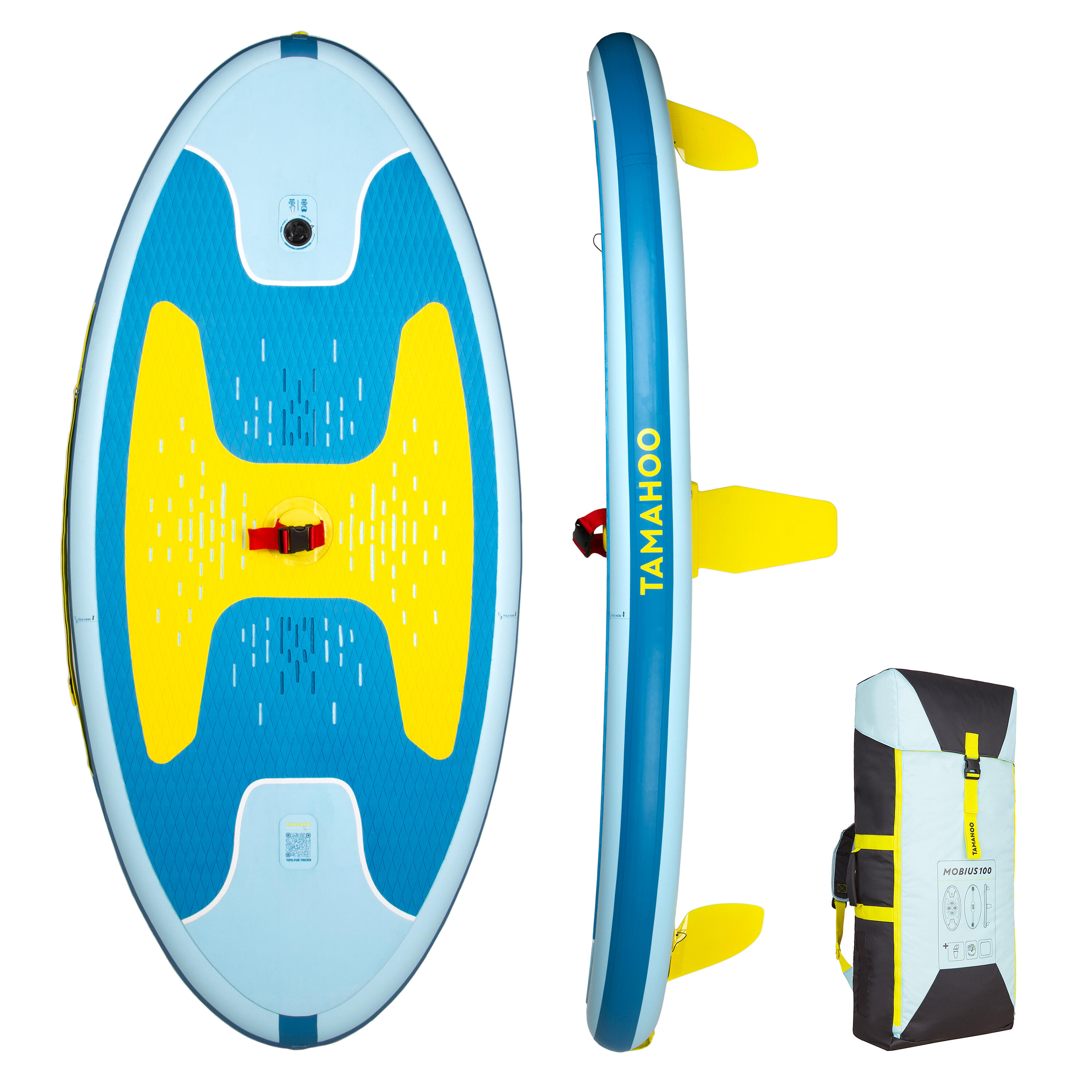 Tamahoo Windsurf-Board 100 aufblasbar blau